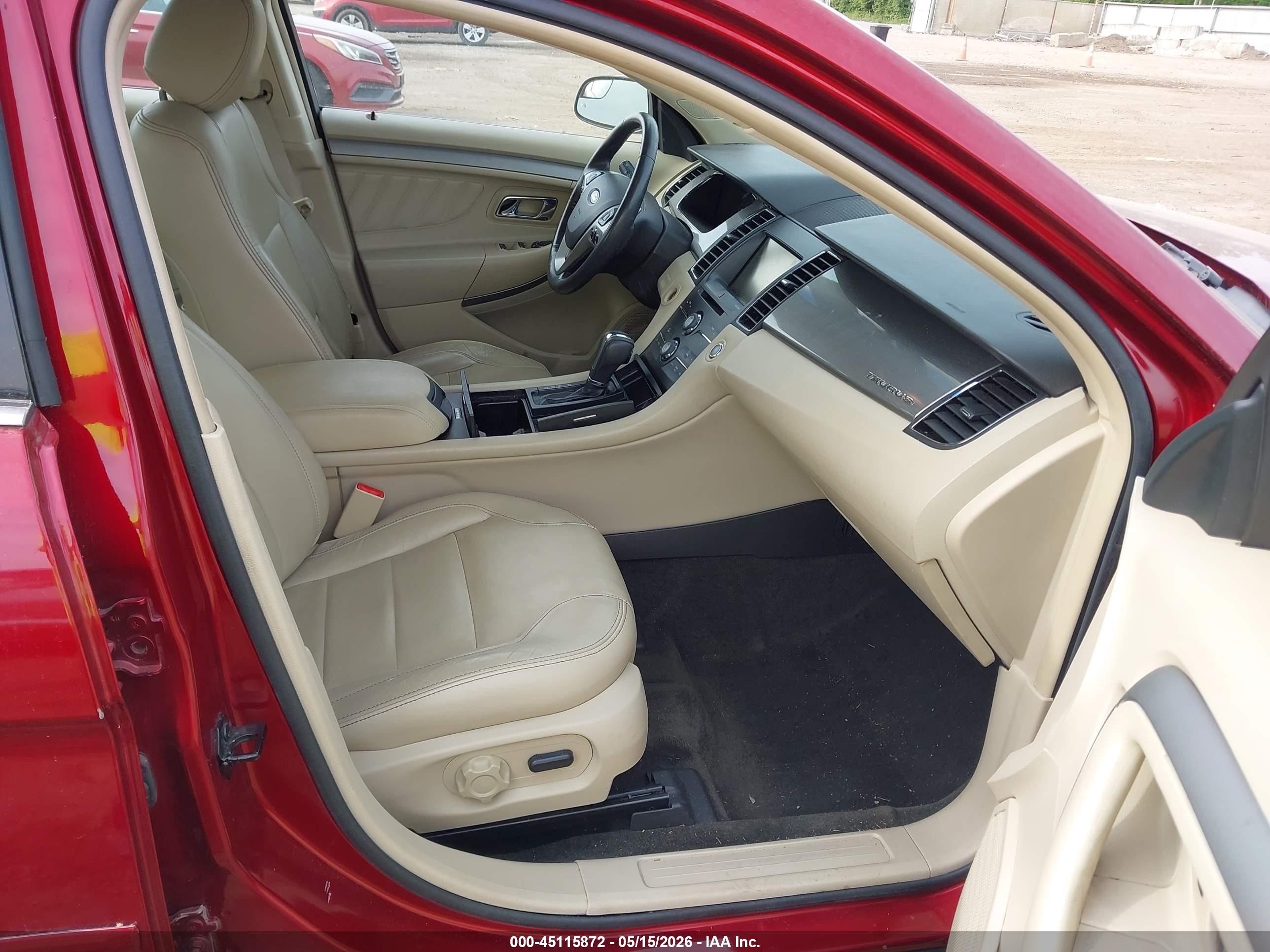 2014 Ford Taurus Sel Burgundy vin: 1FAHP2E85EG140252