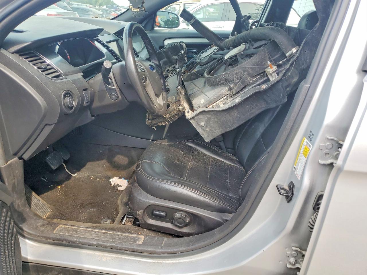 2014 Ford Taurus Sel Silver vin: 1FAHP2E85EG157701