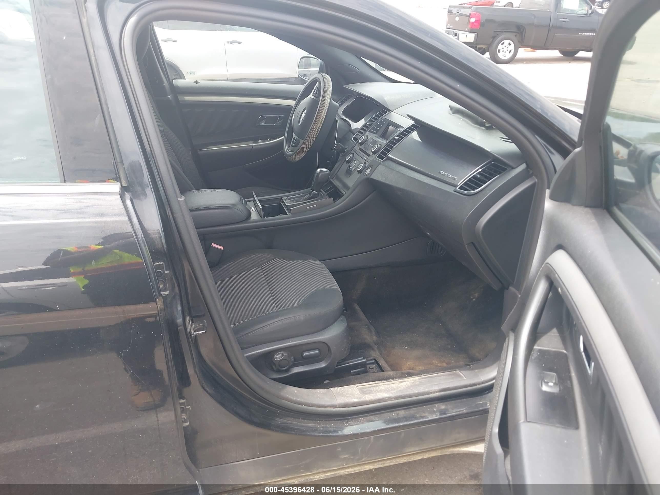 2014 Ford Taurus Sel Black vin: 1FAHP2E85EG168620