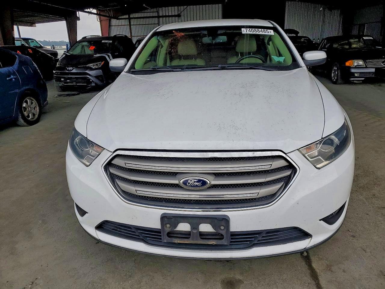 2015 Ford Taurus Sel White vin: 1FAHP2E85FG154511