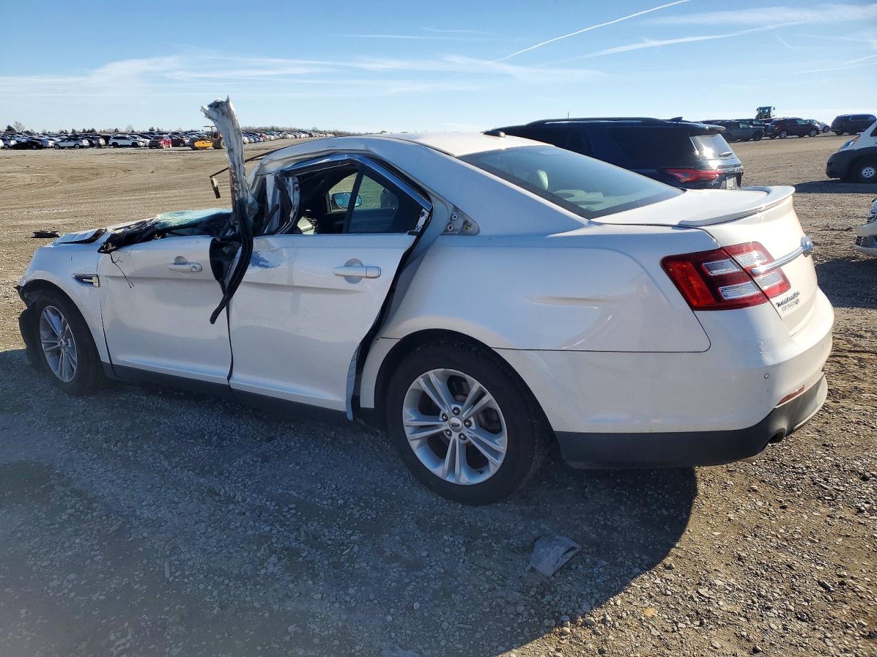 2015 Ford Taurus Sel White vin: 1FAHP2E85FG195799