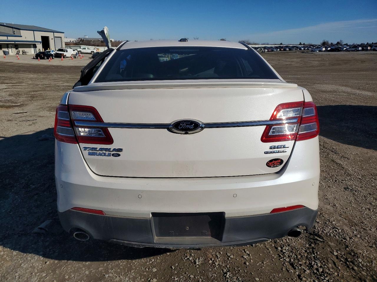 2015 Ford Taurus Sel White vin: 1FAHP2E85FG195799