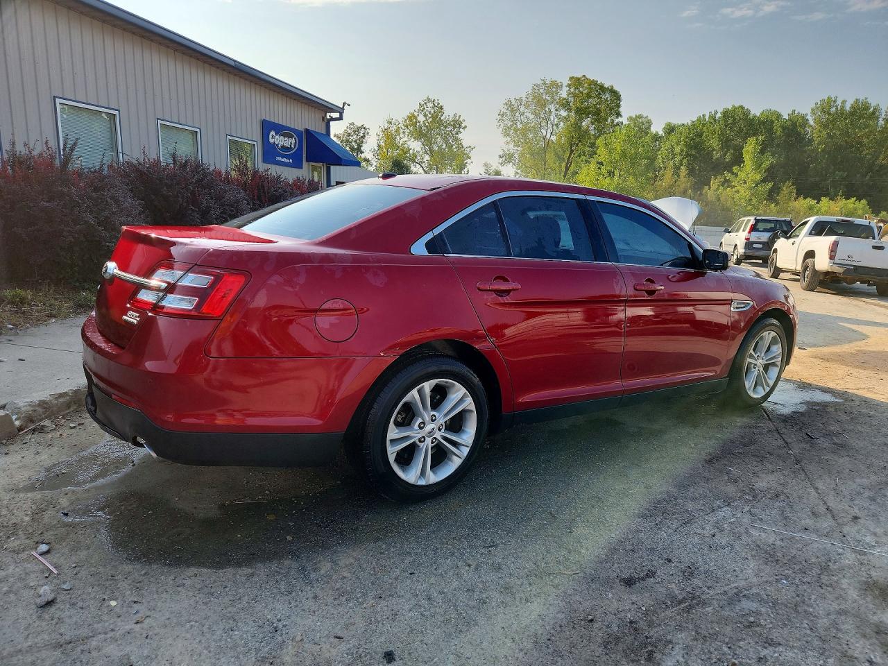 2015 Ford Taurus Sel Brown vin: 1FAHP2E85FG208812