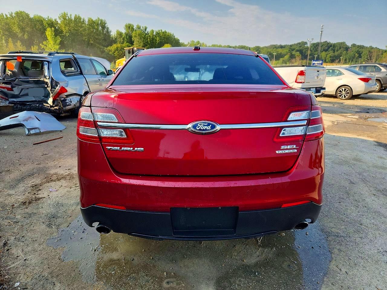 2015 Ford Taurus Sel Brown vin: 1FAHP2E85FG208812
