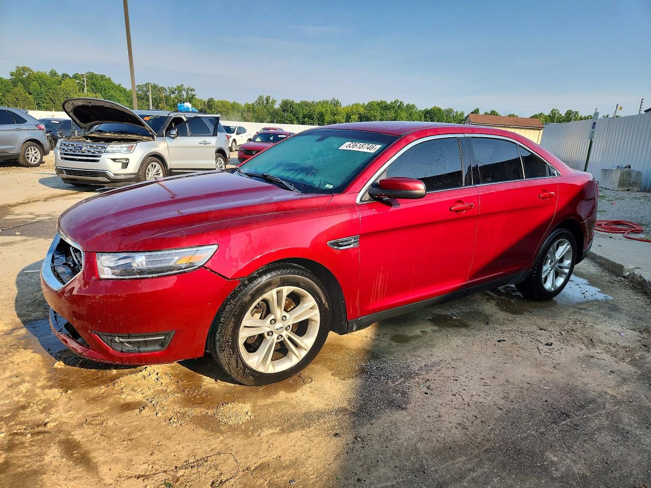 2015 Ford Taurus Sel Brown vin: 1FAHP2E85FG208812
