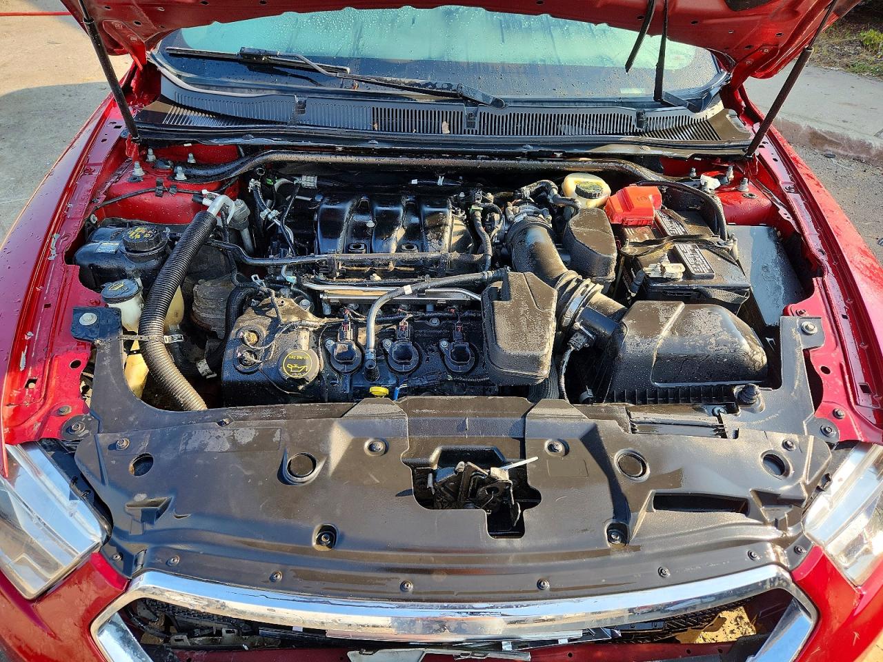 2015 Ford Taurus Sel Brown vin: 1FAHP2E85FG208812