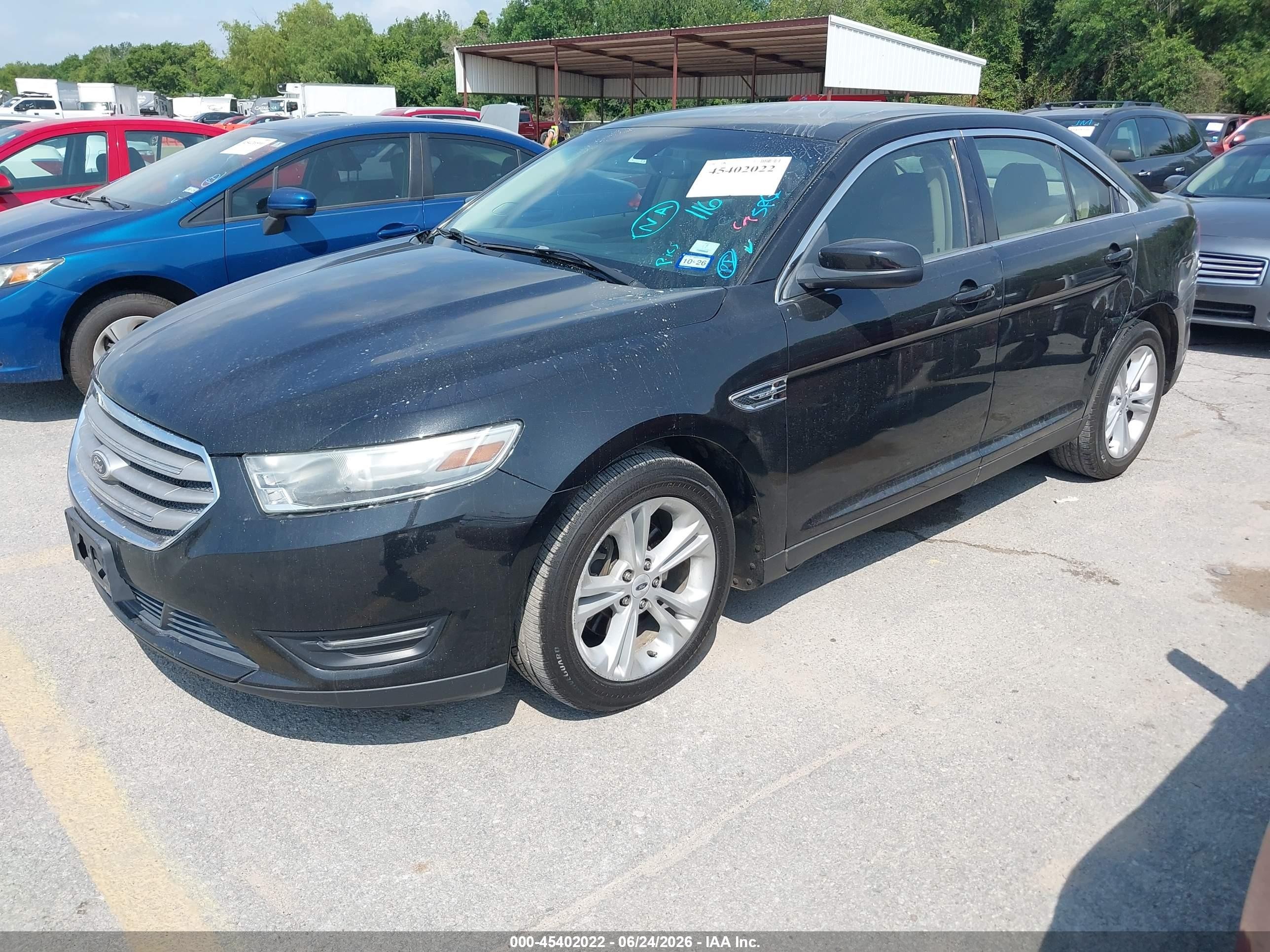 2013 Ford Taurus Sel Black vin: 1FAHP2E86DG116329