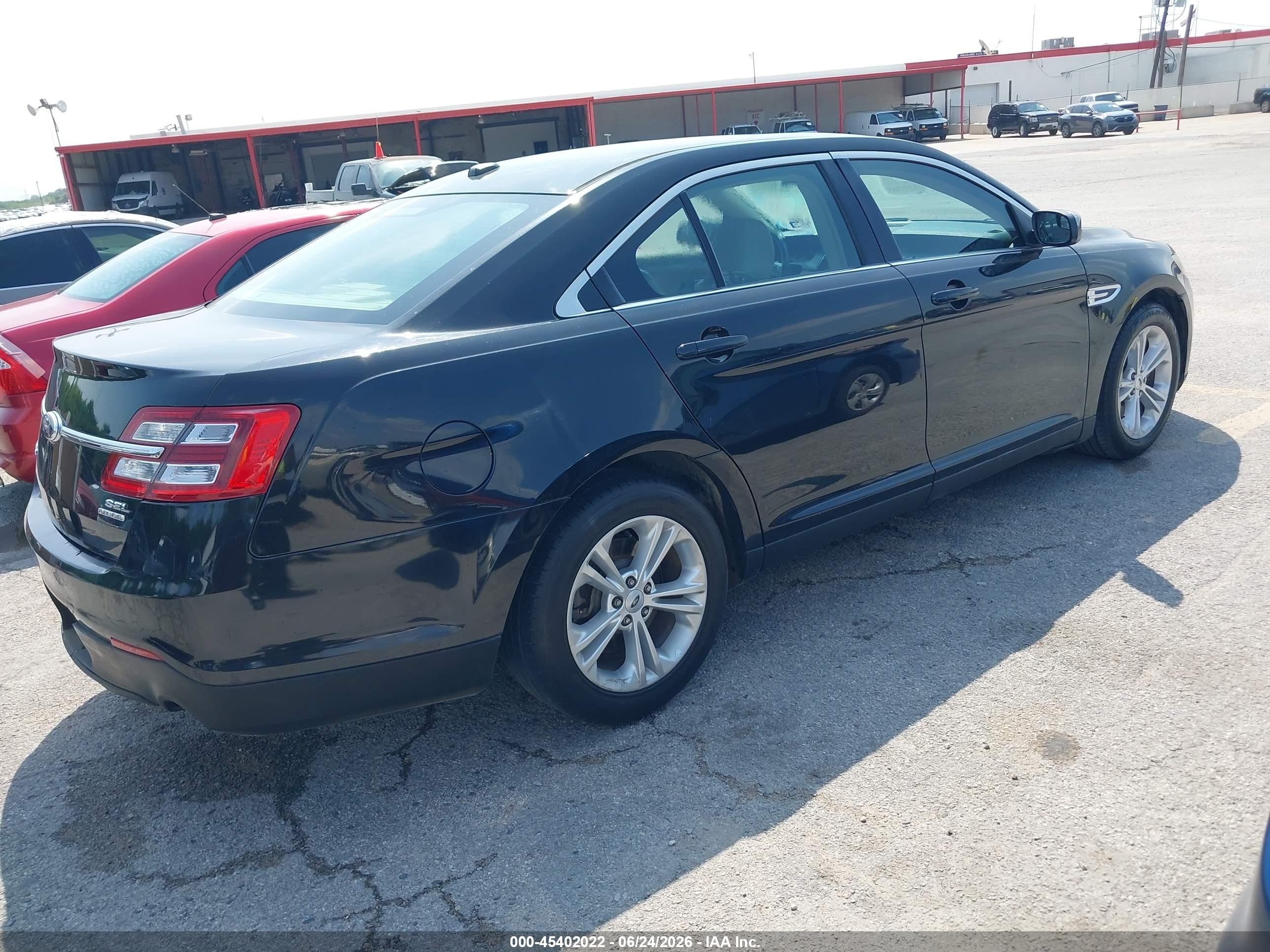 2013 Ford Taurus Sel Black vin: 1FAHP2E86DG116329