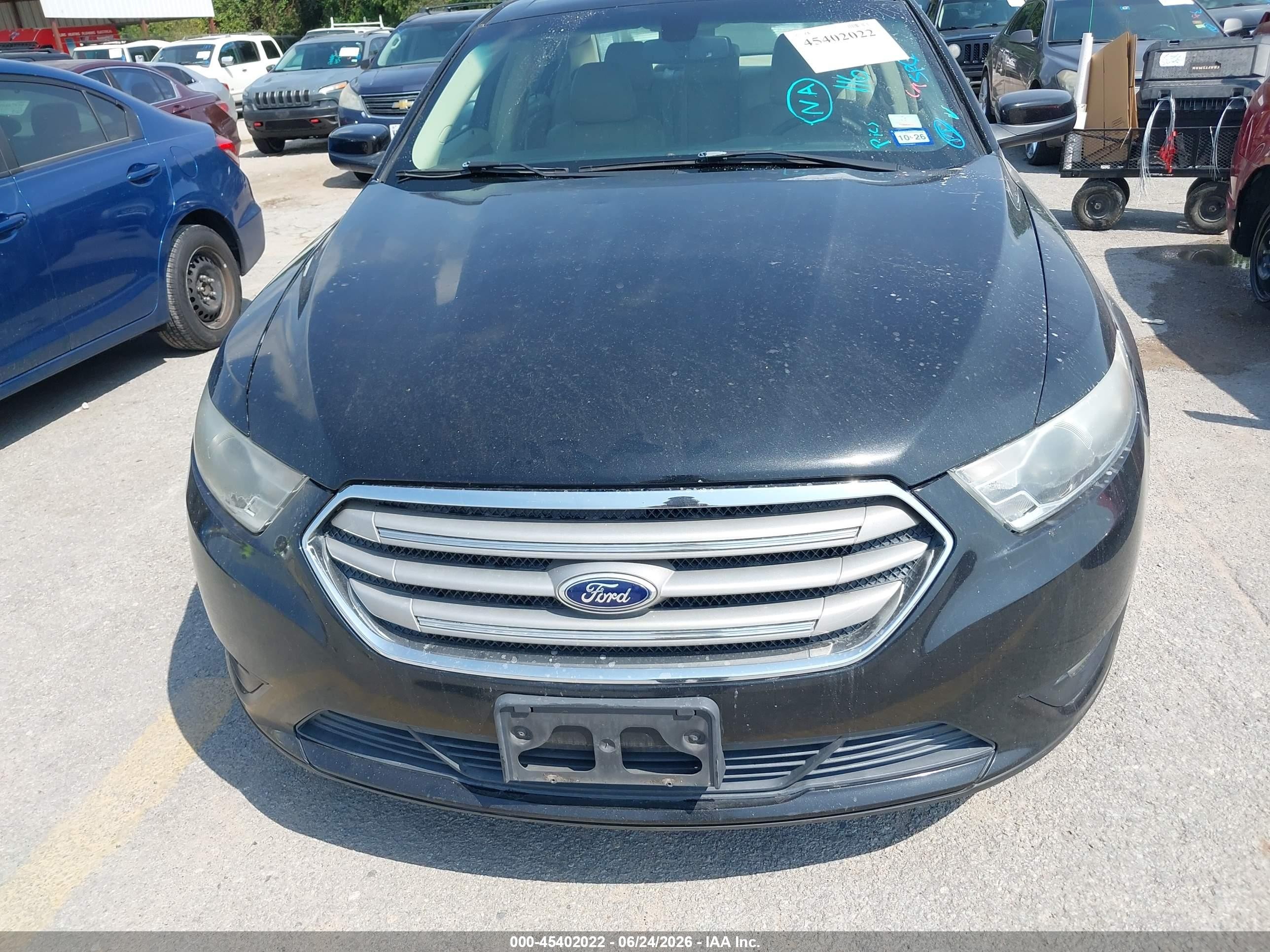 2013 Ford Taurus Sel Black vin: 1FAHP2E86DG116329