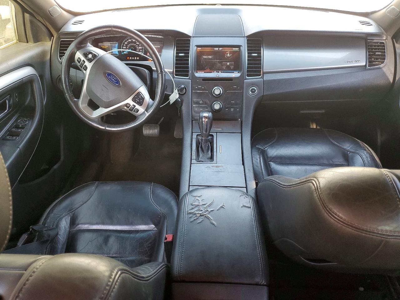 2013 Ford Taurus Sel White vin: 1FAHP2E86DG153851