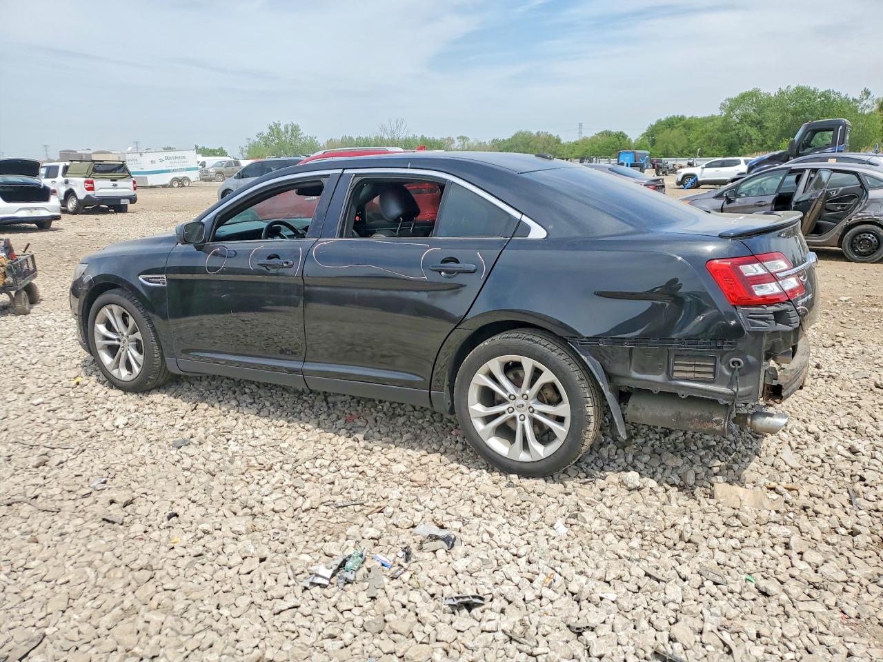 2013 Ford Taurus Sel Black vin: 1FAHP2E86DG166812