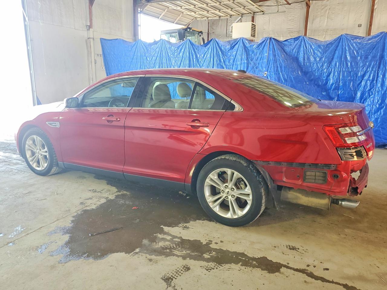 2014 Ford Taurus Sel Красный vin: 1FAHP2E86EG100309