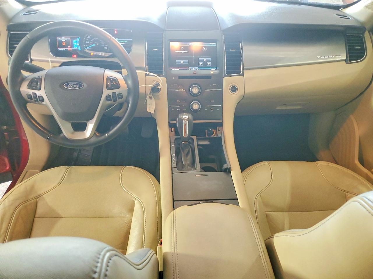 2014 Ford Taurus Sel Красный vin: 1FAHP2E86EG100309