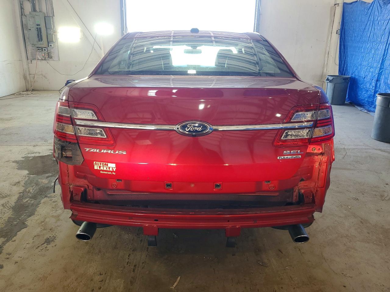 2014 Ford Taurus Sel Красный vin: 1FAHP2E86EG100309