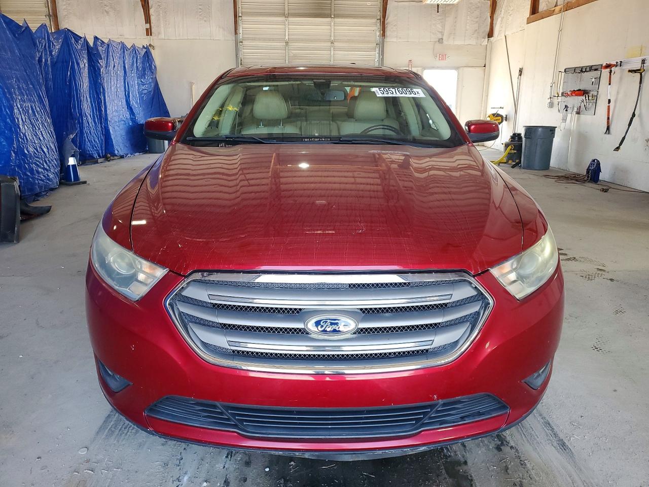 2014 Ford Taurus Sel Красный vin: 1FAHP2E86EG100309