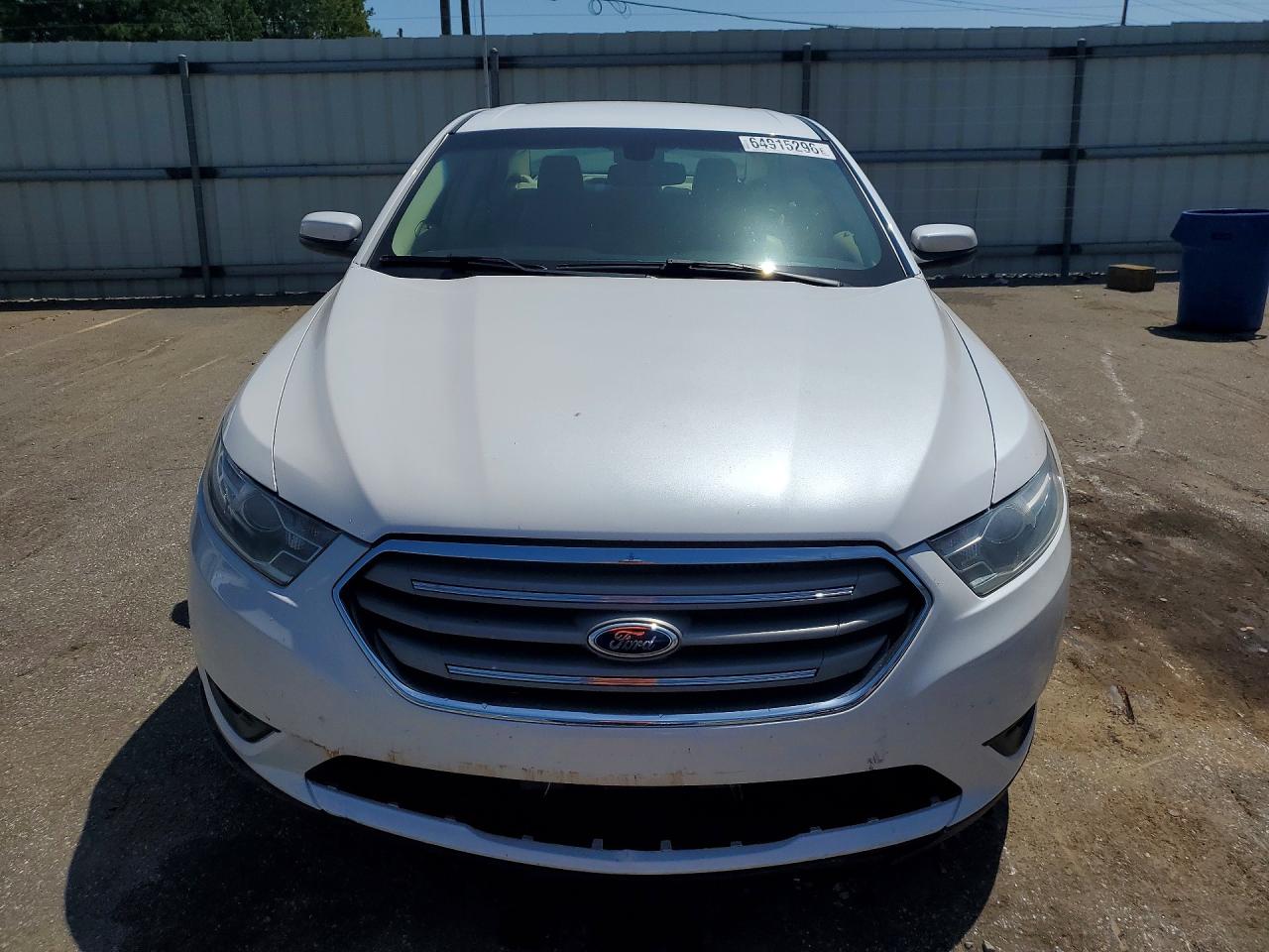 2014 Ford Taurus Sel White vin: 1FAHP2E86EG112802