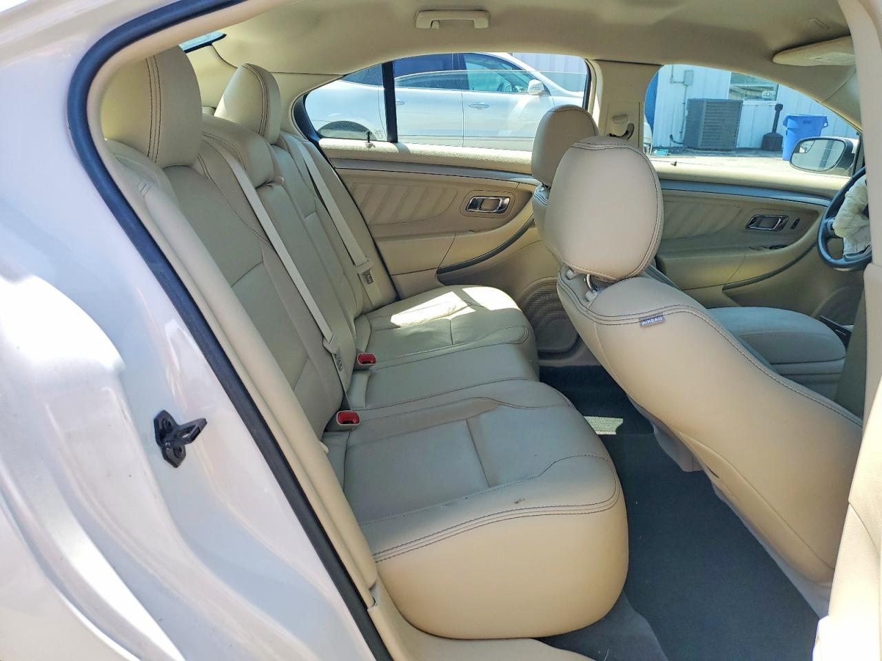 2014 Ford Taurus Sel White vin: 1FAHP2E86EG112802