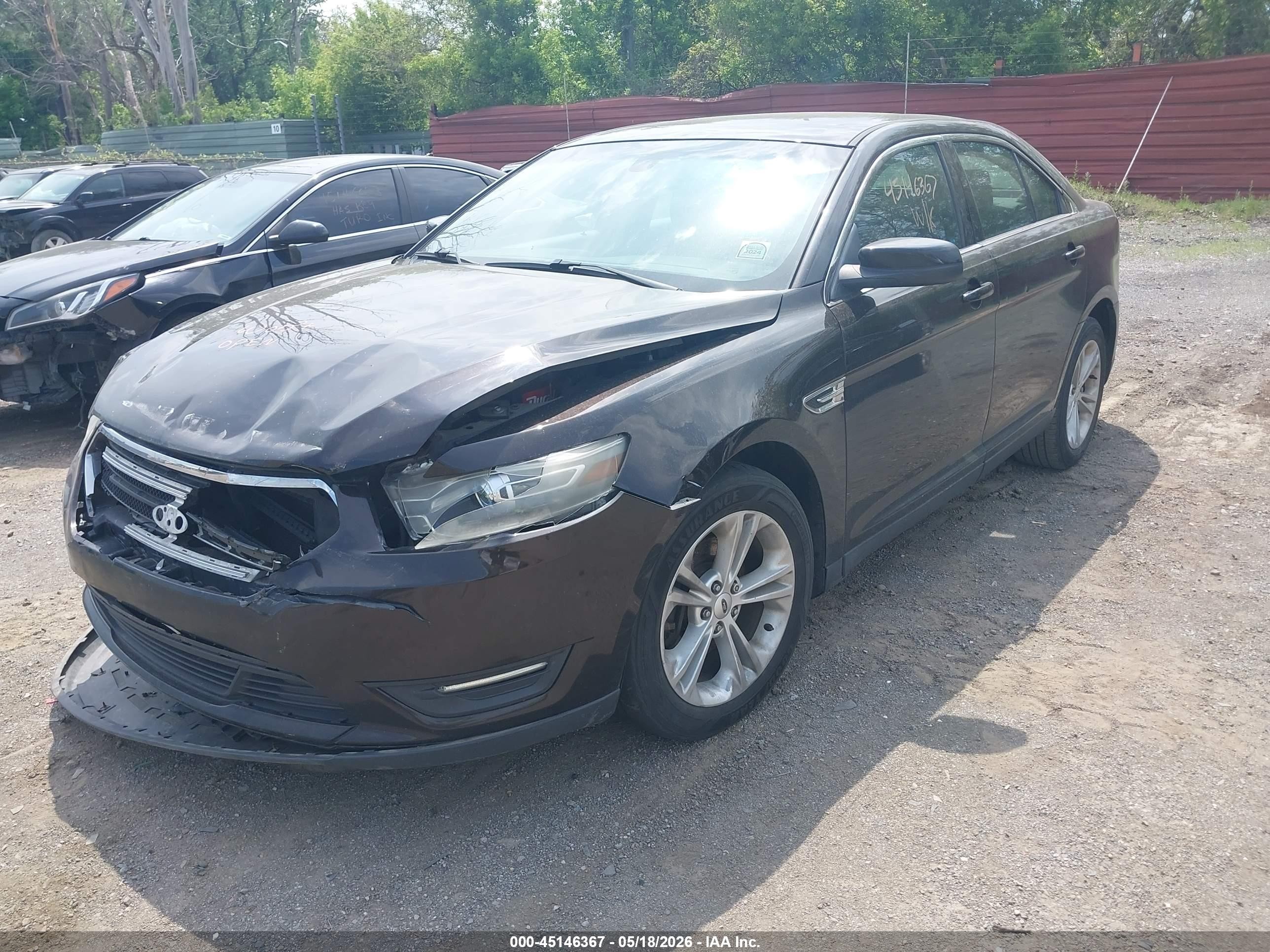 2014 Ford Taurus Sel Purple vin: 1FAHP2E86EG123444