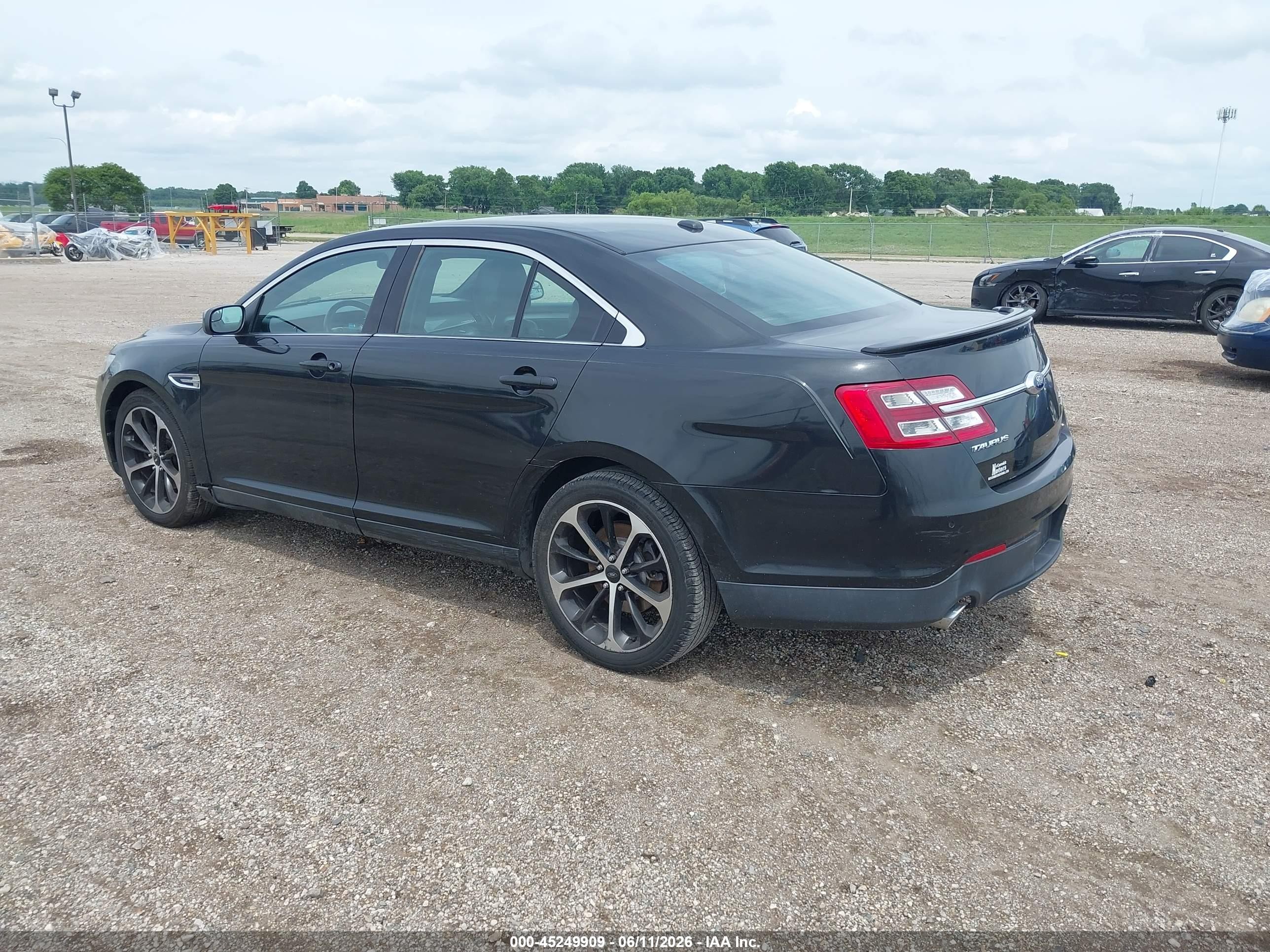 2014 Ford Taurus Sel Black vin: 1FAHP2E86EG130846