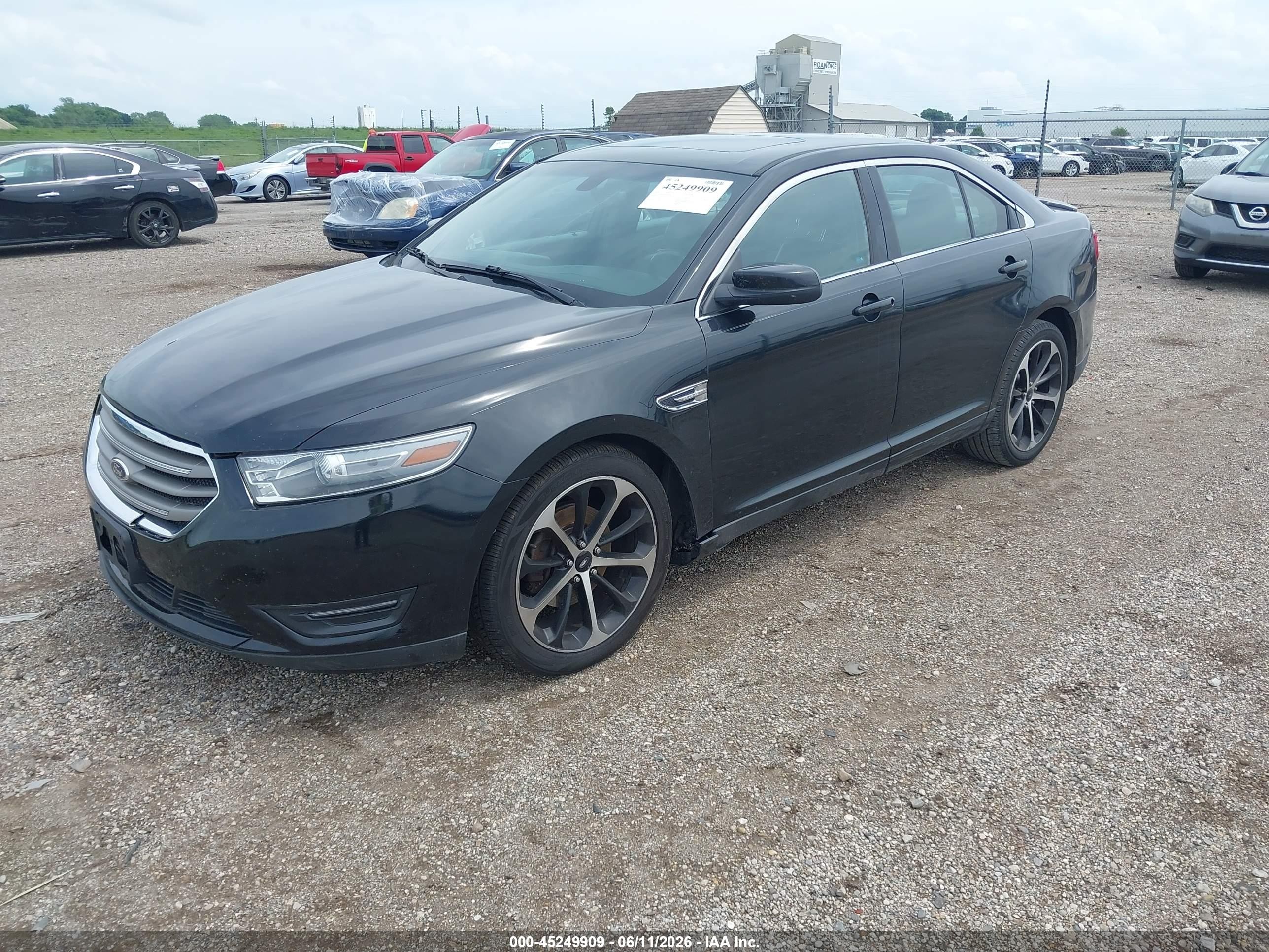 2014 Ford Taurus Sel Black vin: 1FAHP2E86EG130846
