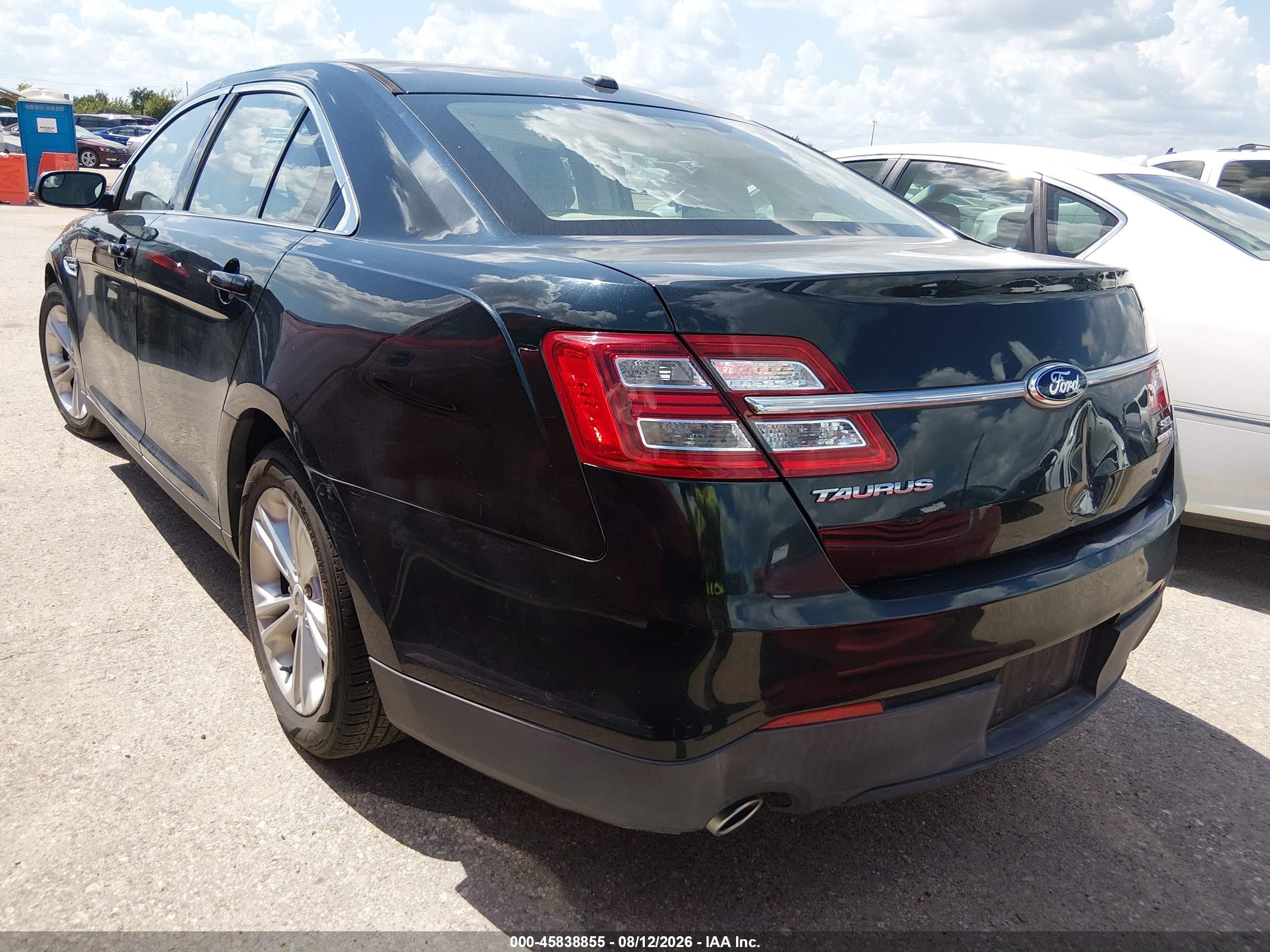 2014 Ford Taurus Sel Turquoise vin: 1FAHP2E86EG143516