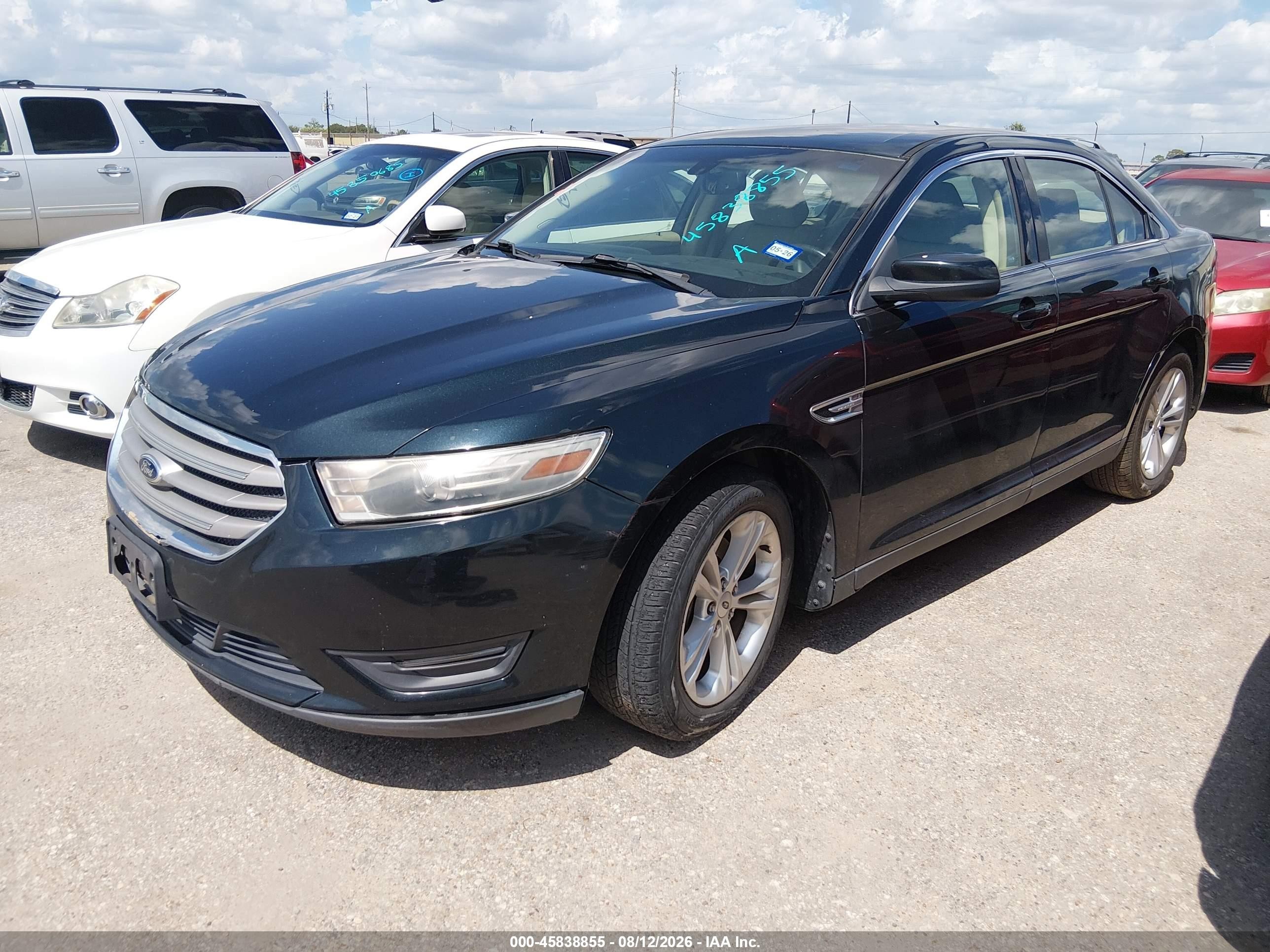 2014 Ford Taurus Sel Turquoise vin: 1FAHP2E86EG143516
