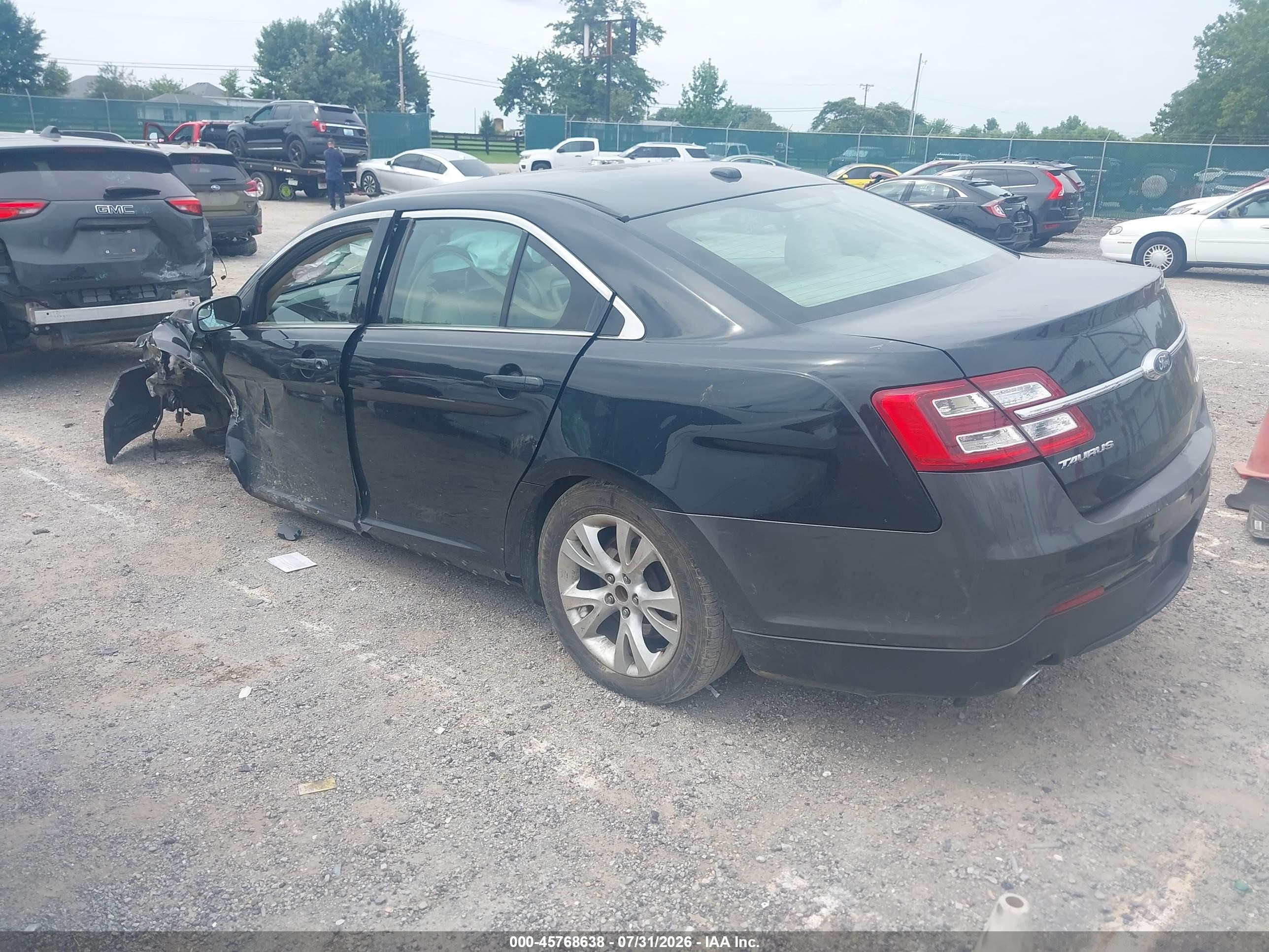2014 Ford Taurus Sel Black vin: 1FAHP2E86EG155181