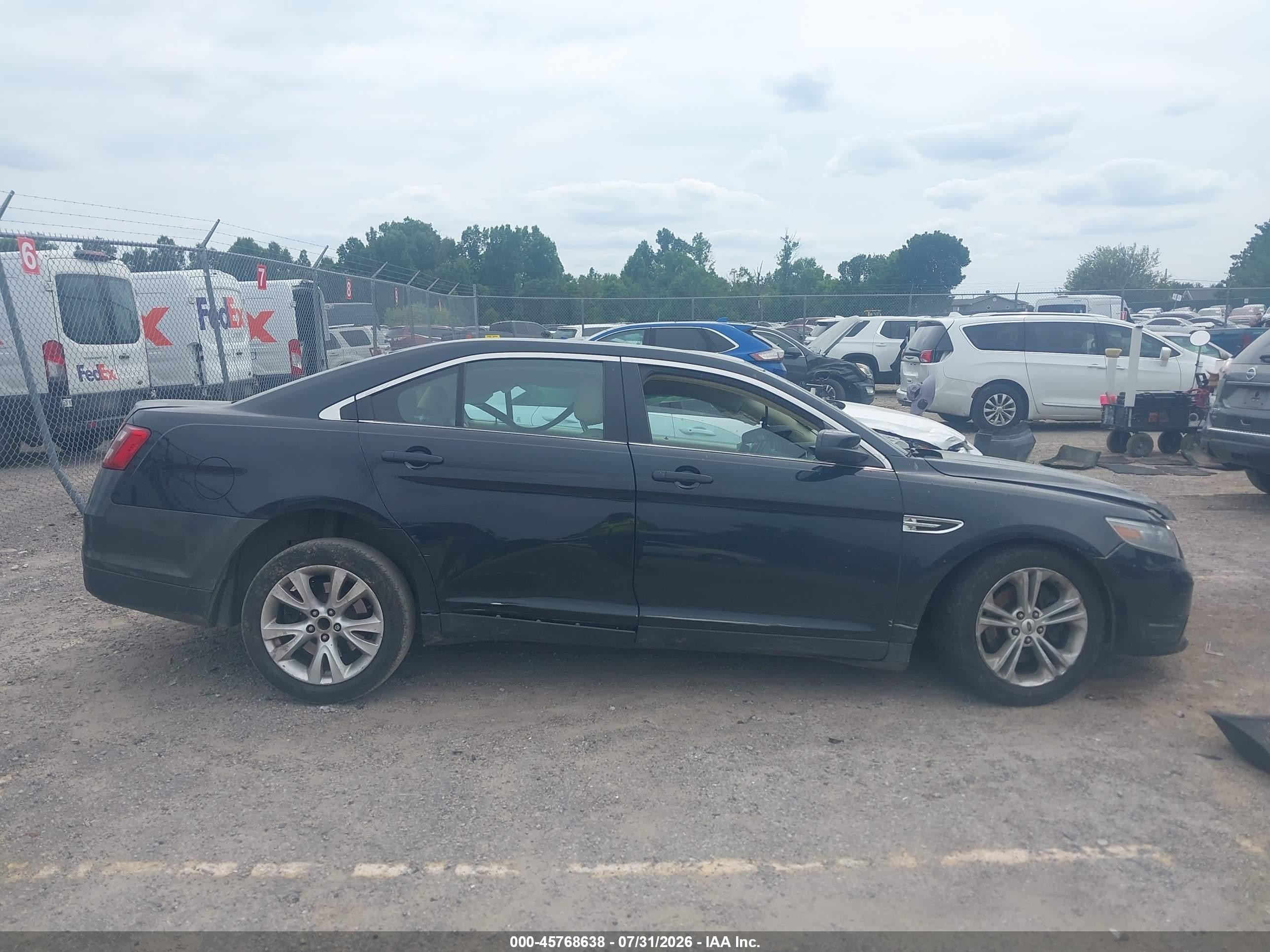 2014 Ford Taurus Sel Black vin: 1FAHP2E86EG155181
