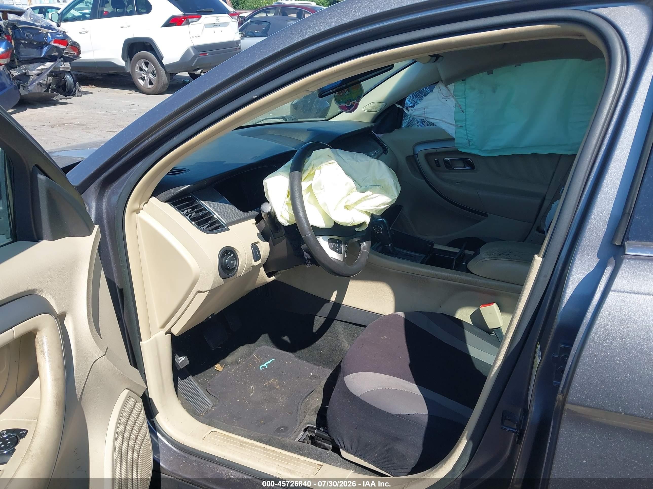 2014 Ford Taurus Sel Gray vin: 1FAHP2E86EG155844