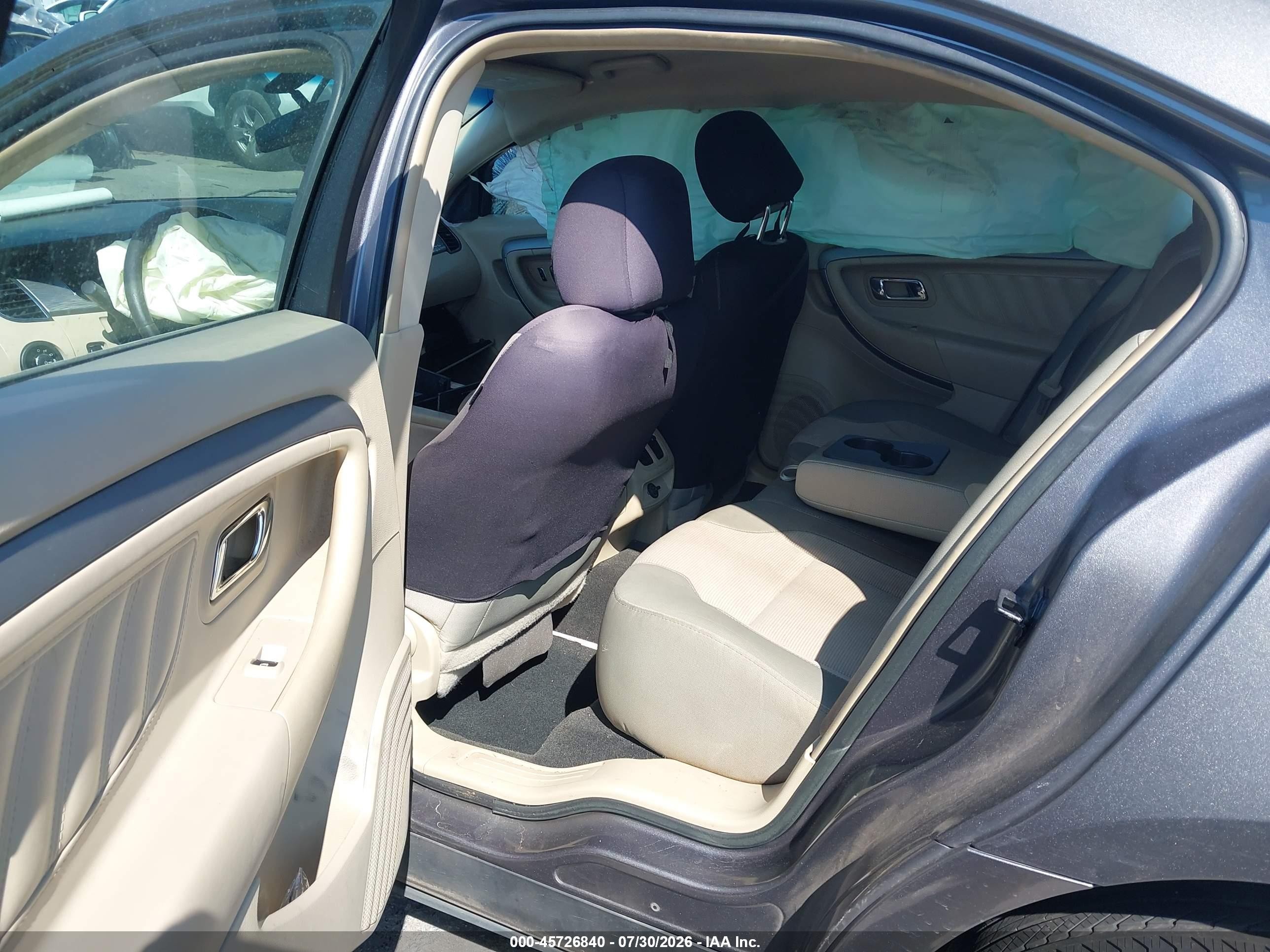 2014 Ford Taurus Sel Gray vin: 1FAHP2E86EG155844