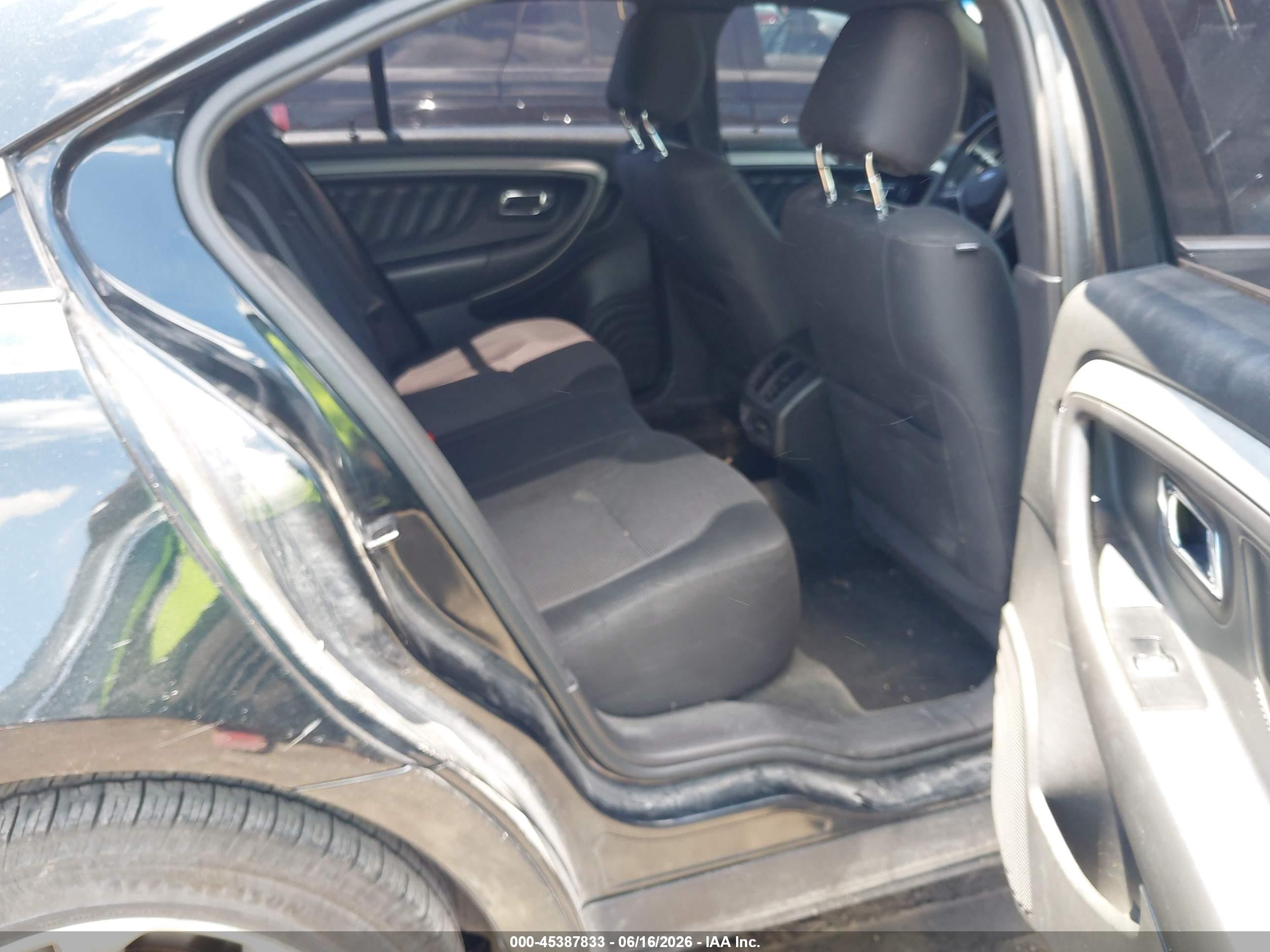 2014 Ford Taurus Sel Black vin: 1FAHP2E86EG156542