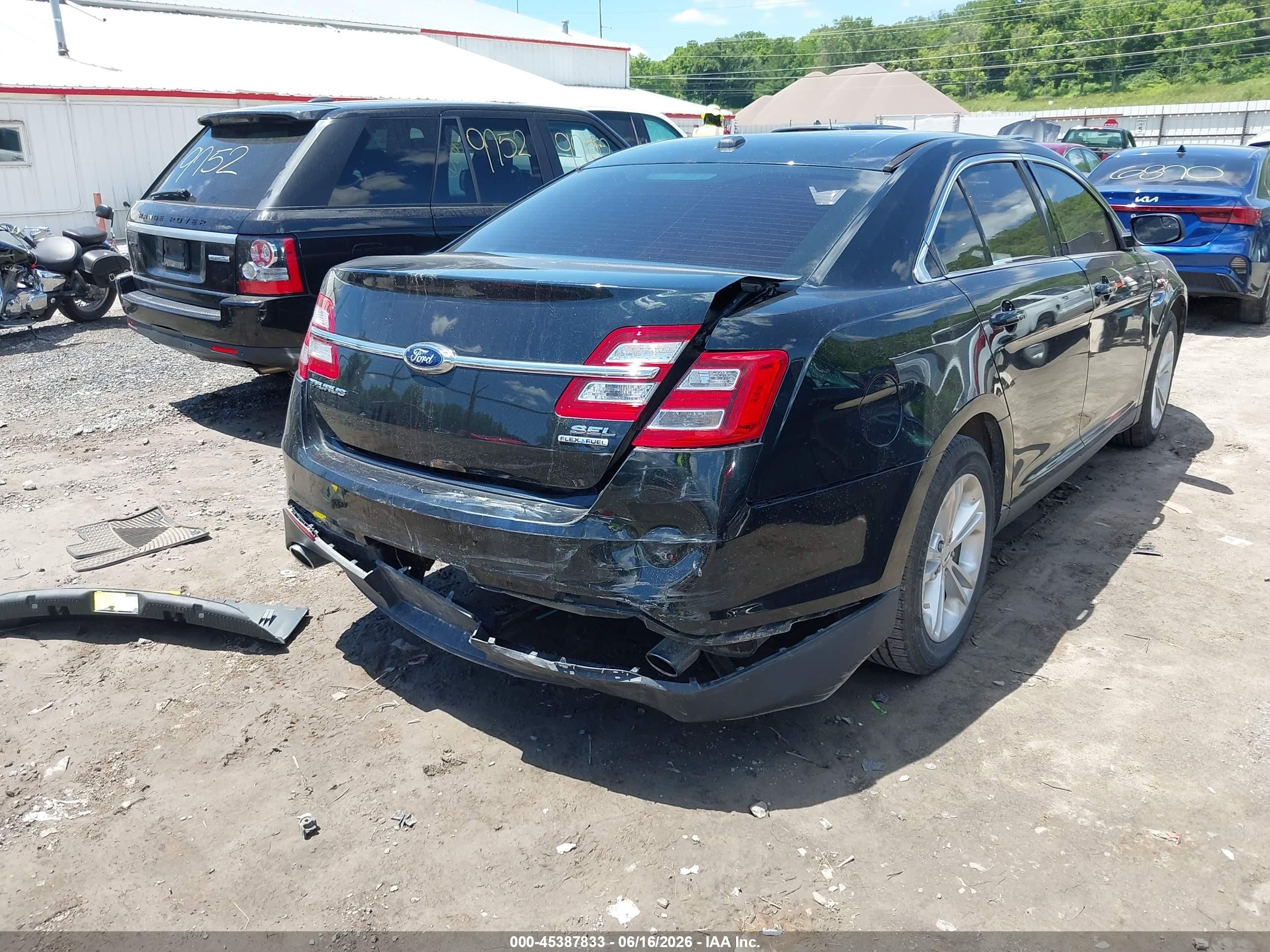 2014 Ford Taurus Sel Black vin: 1FAHP2E86EG156542