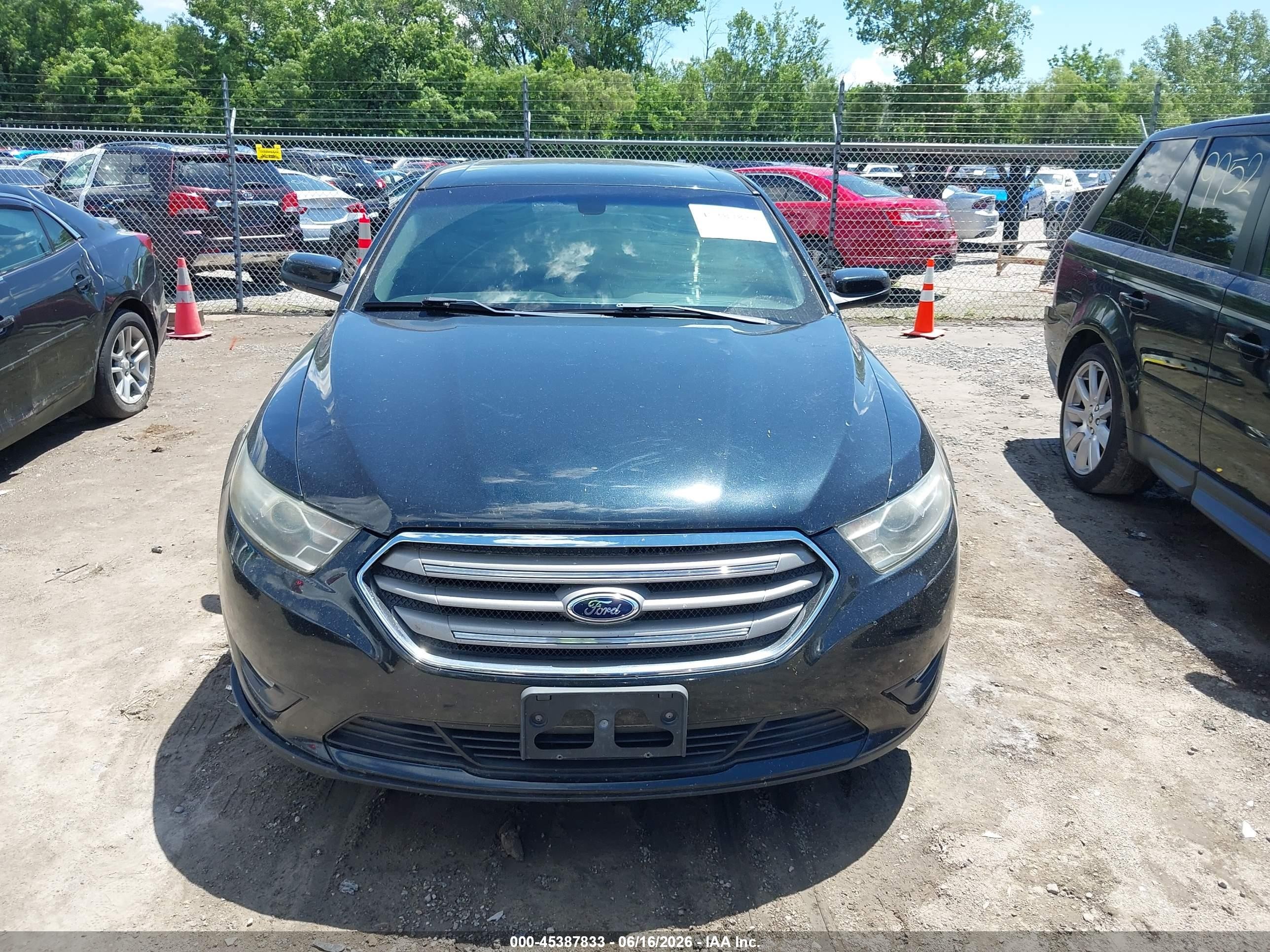 2014 Ford Taurus Sel Black vin: 1FAHP2E86EG156542
