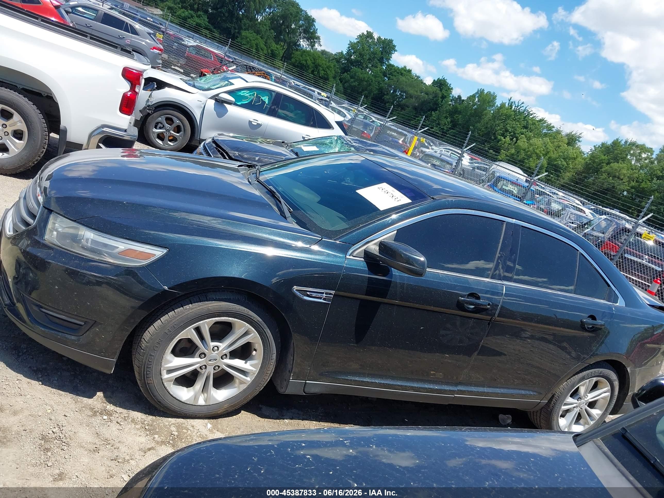2014 Ford Taurus Sel Black vin: 1FAHP2E86EG156542