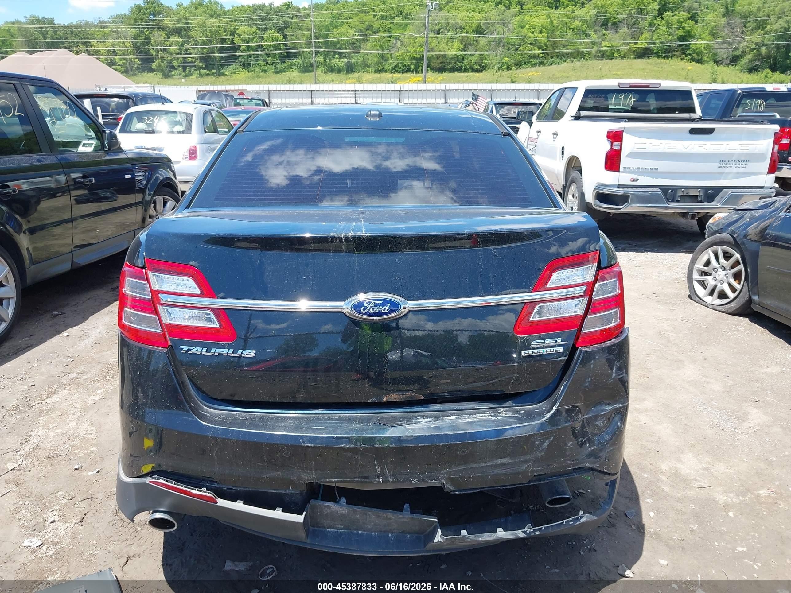 2014 Ford Taurus Sel Black vin: 1FAHP2E86EG156542