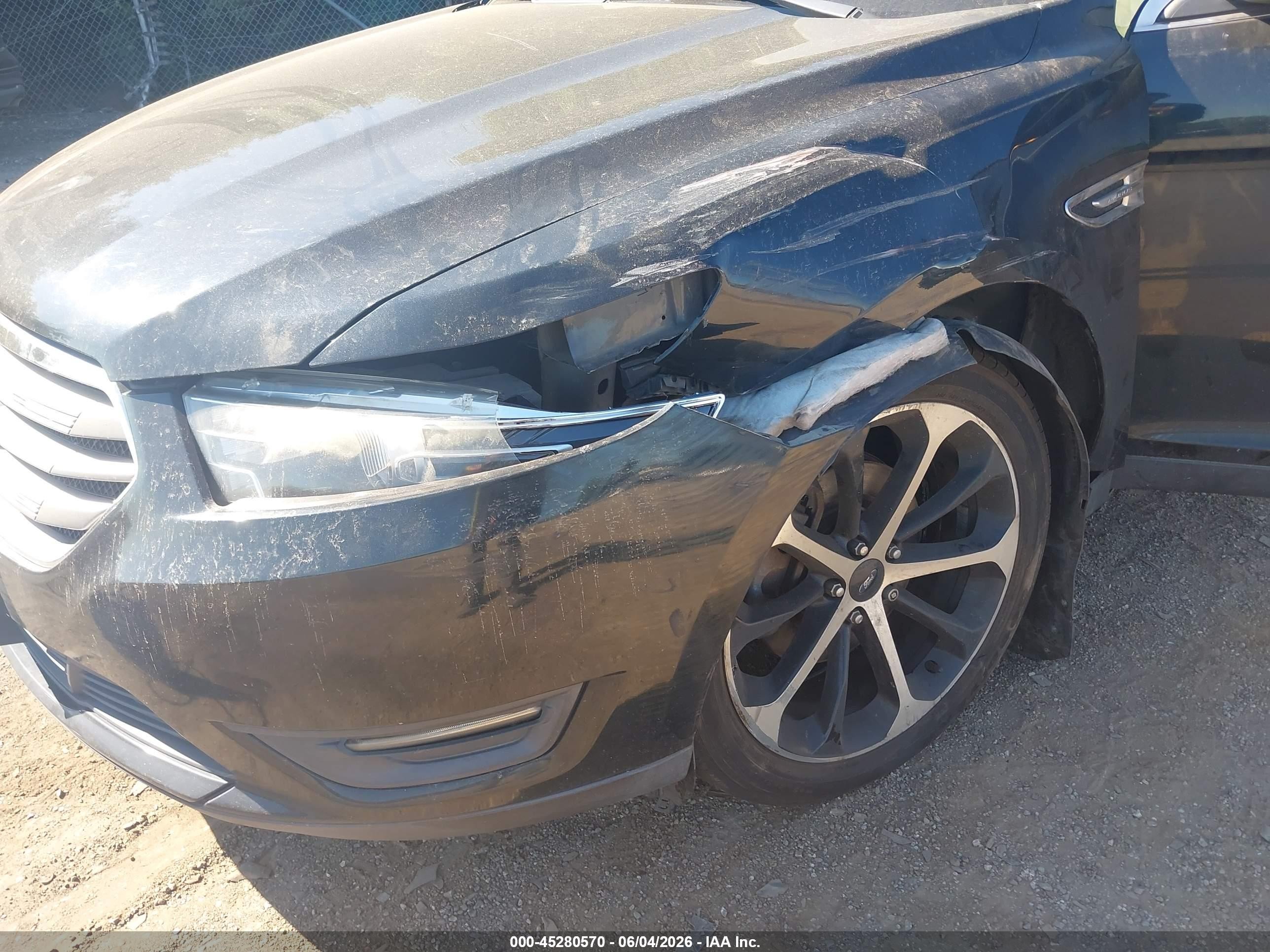 2014 Ford Taurus Sel Green vin: 1FAHP2E86EG181487