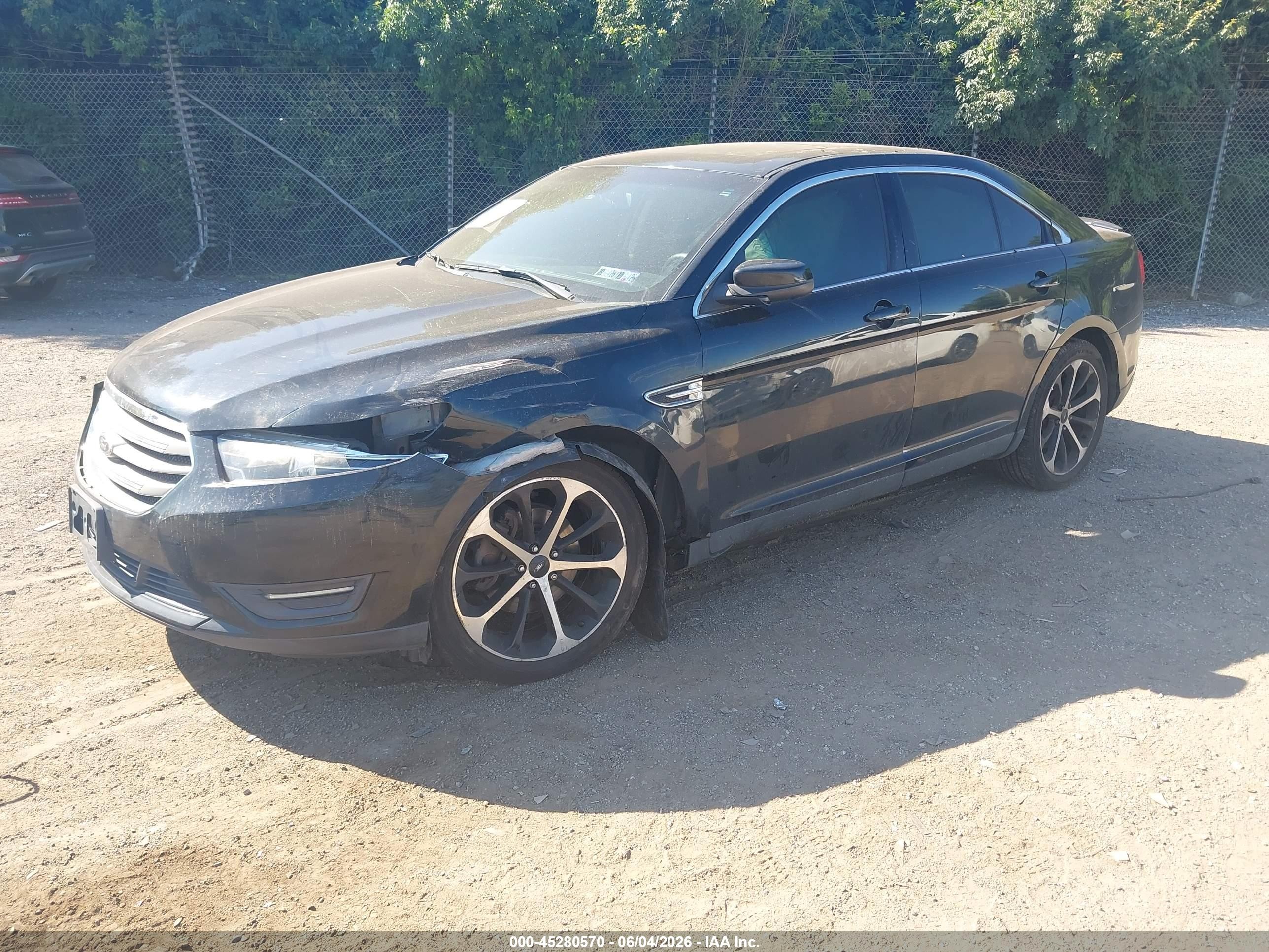 2014 Ford Taurus Sel Green vin: 1FAHP2E86EG181487