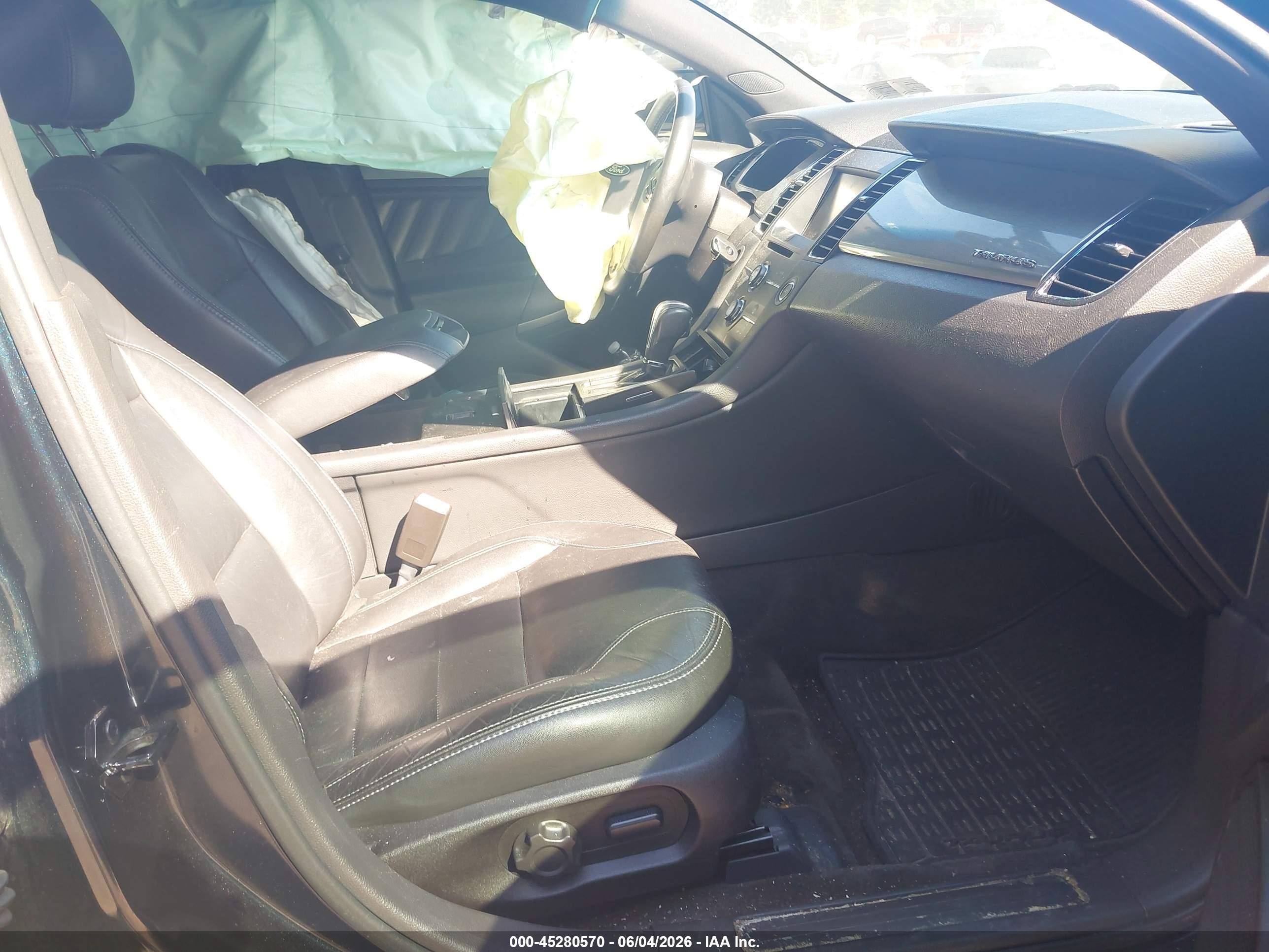 2014 Ford Taurus Sel Green vin: 1FAHP2E86EG181487