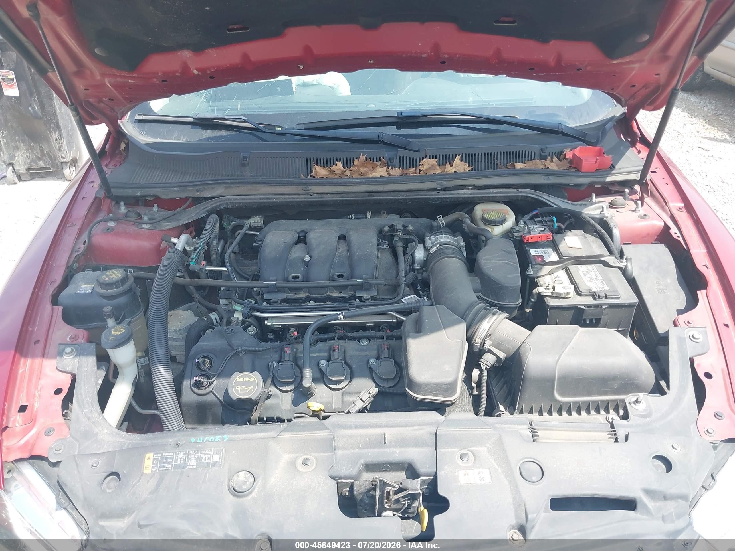 2014 Ford Taurus Sel Красный vin: 1FAHP2E86EG184566