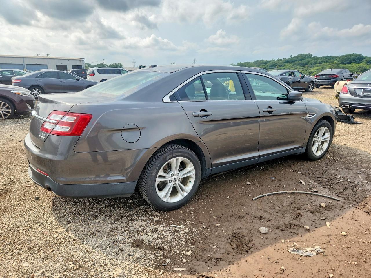 2015 Ford Taurus Sel Gray vin: 1FAHP2E86FG113739