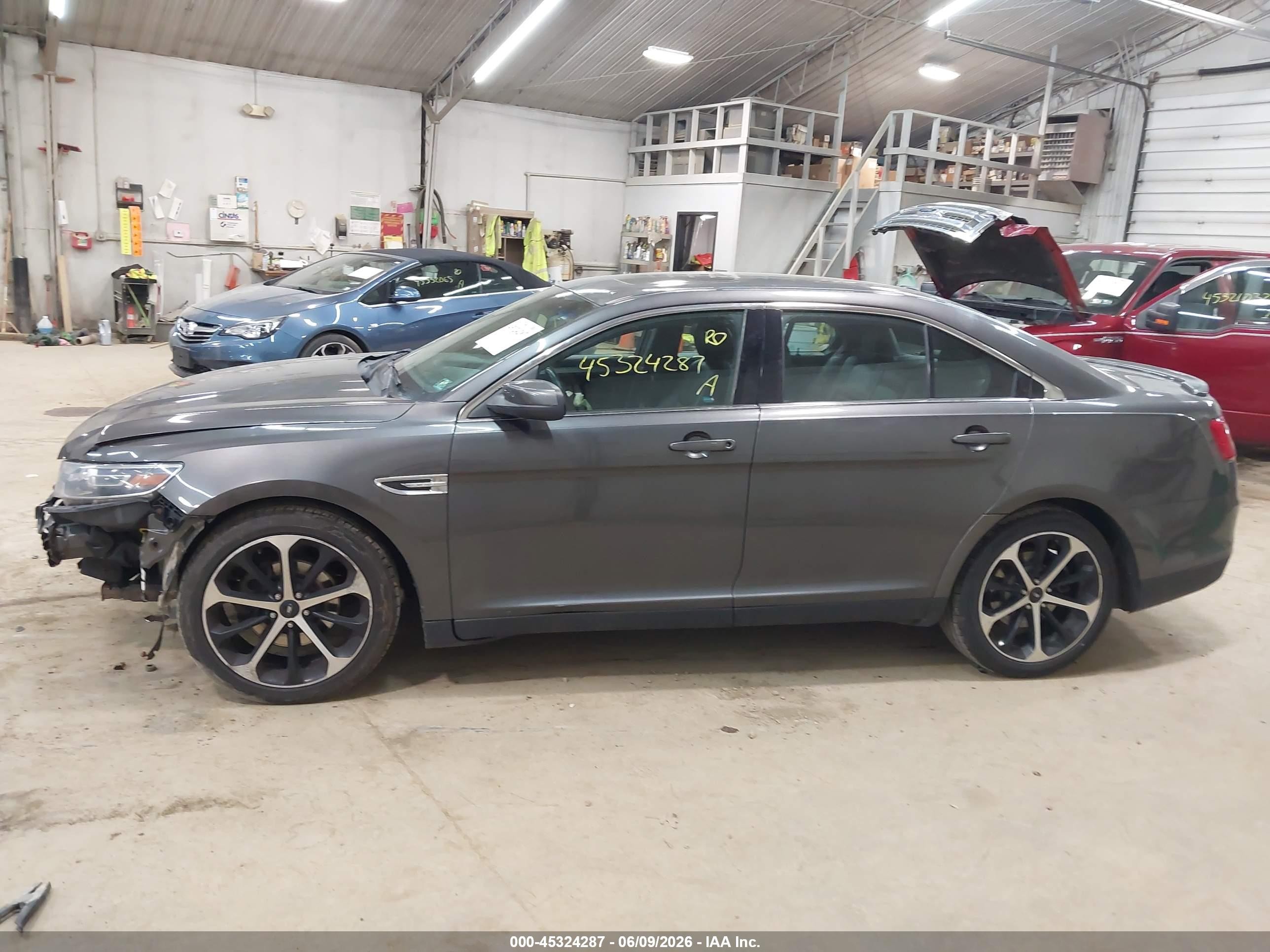 2015 Ford Taurus Sel Gray vin: 1FAHP2E86FG113787