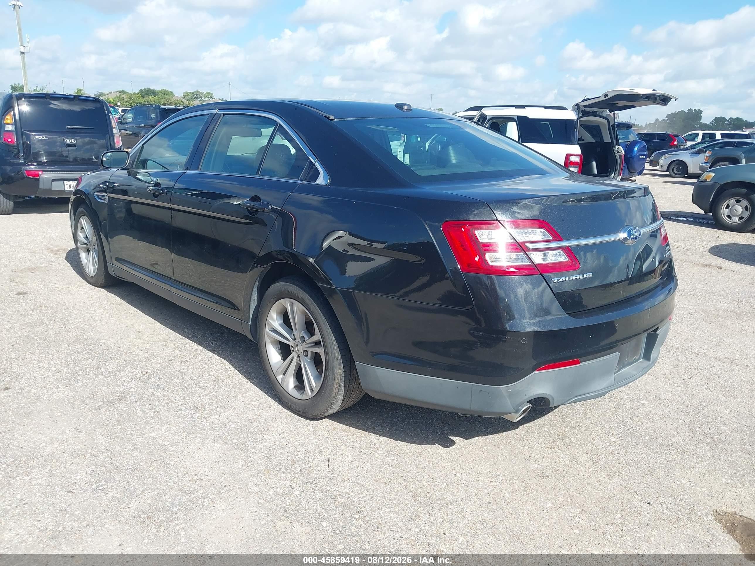 2015 Ford Taurus Sel Black vin: 1FAHP2E86FG123140