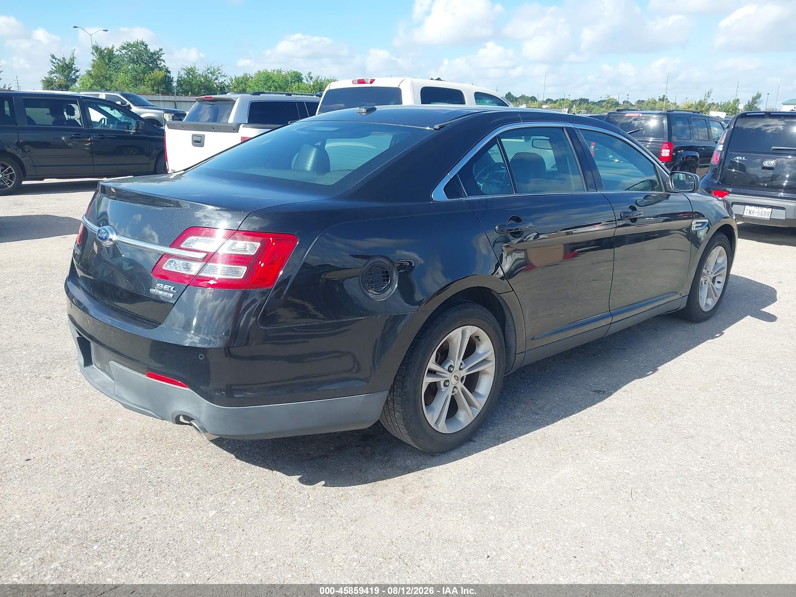 2015 Ford Taurus Sel Black vin: 1FAHP2E86FG123140