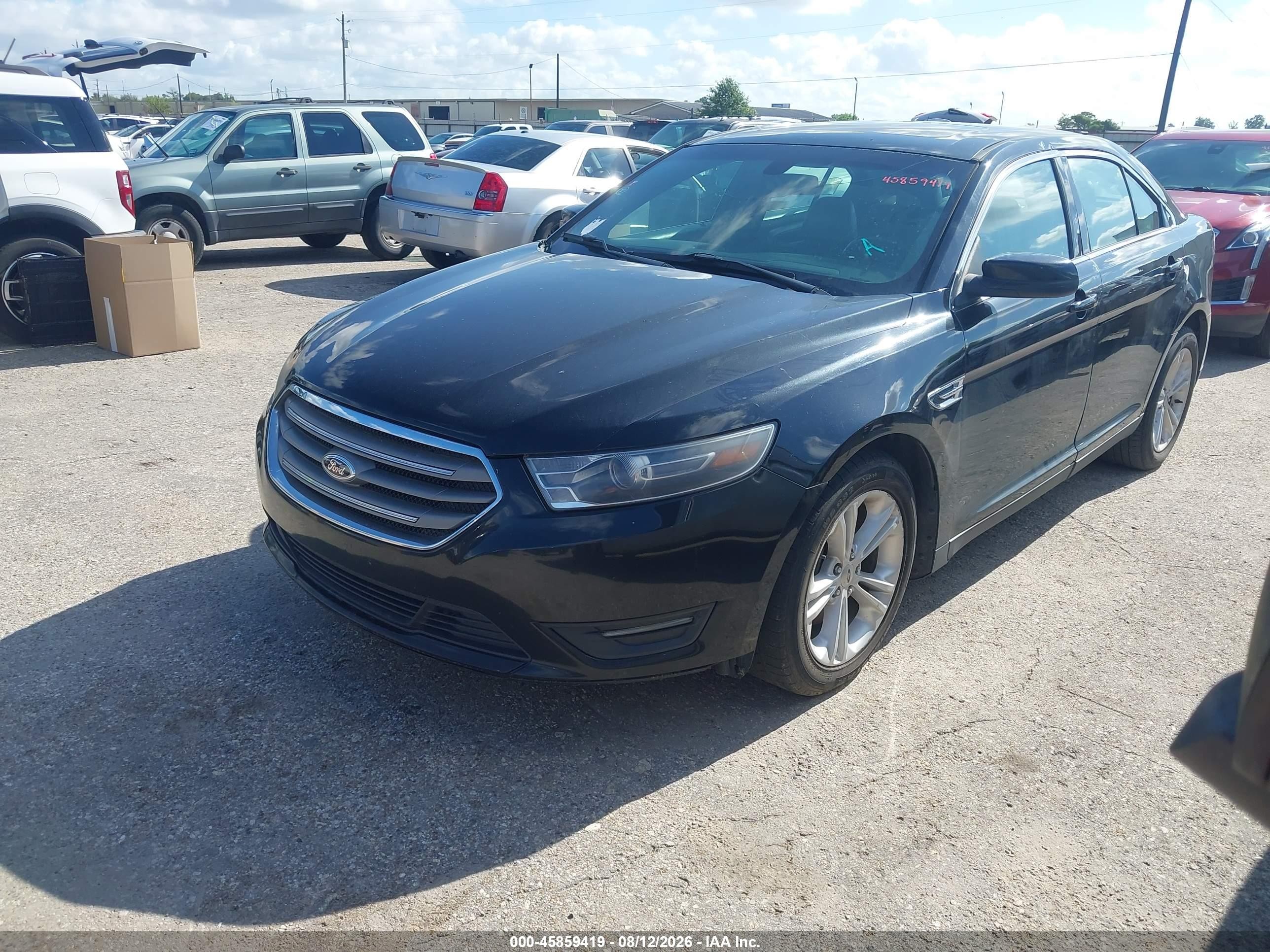 2015 Ford Taurus Sel Black vin: 1FAHP2E86FG123140