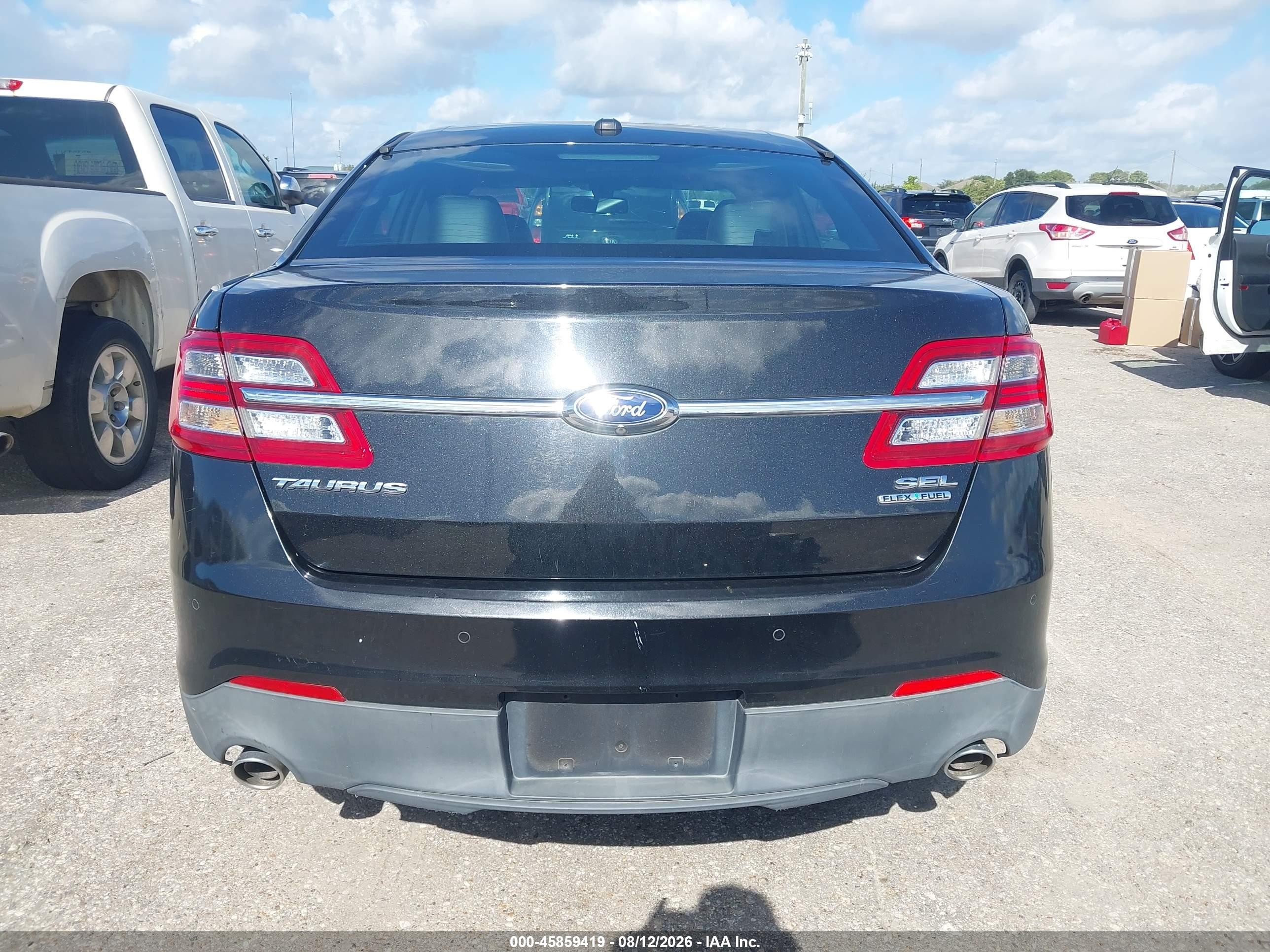 2015 Ford Taurus Sel Black vin: 1FAHP2E86FG123140