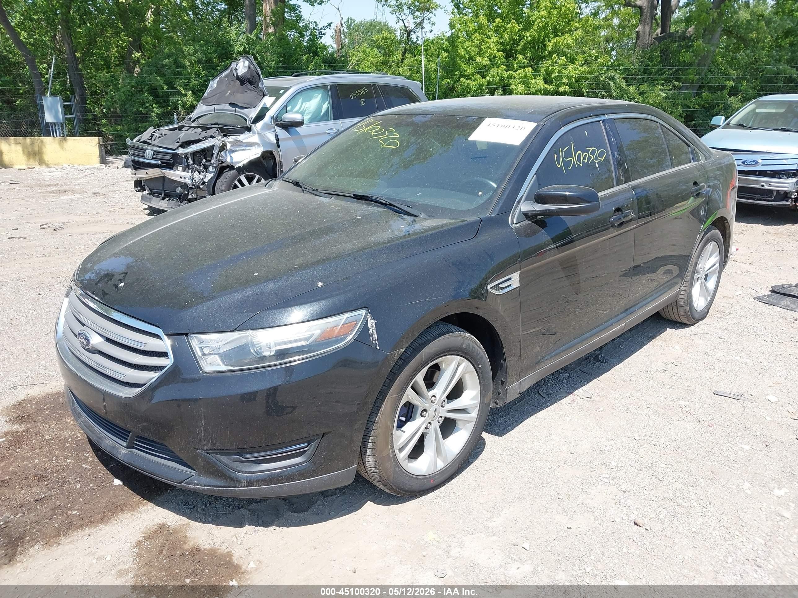 2015 Ford Taurus Sel Black vin: 1FAHP2E86FG128564