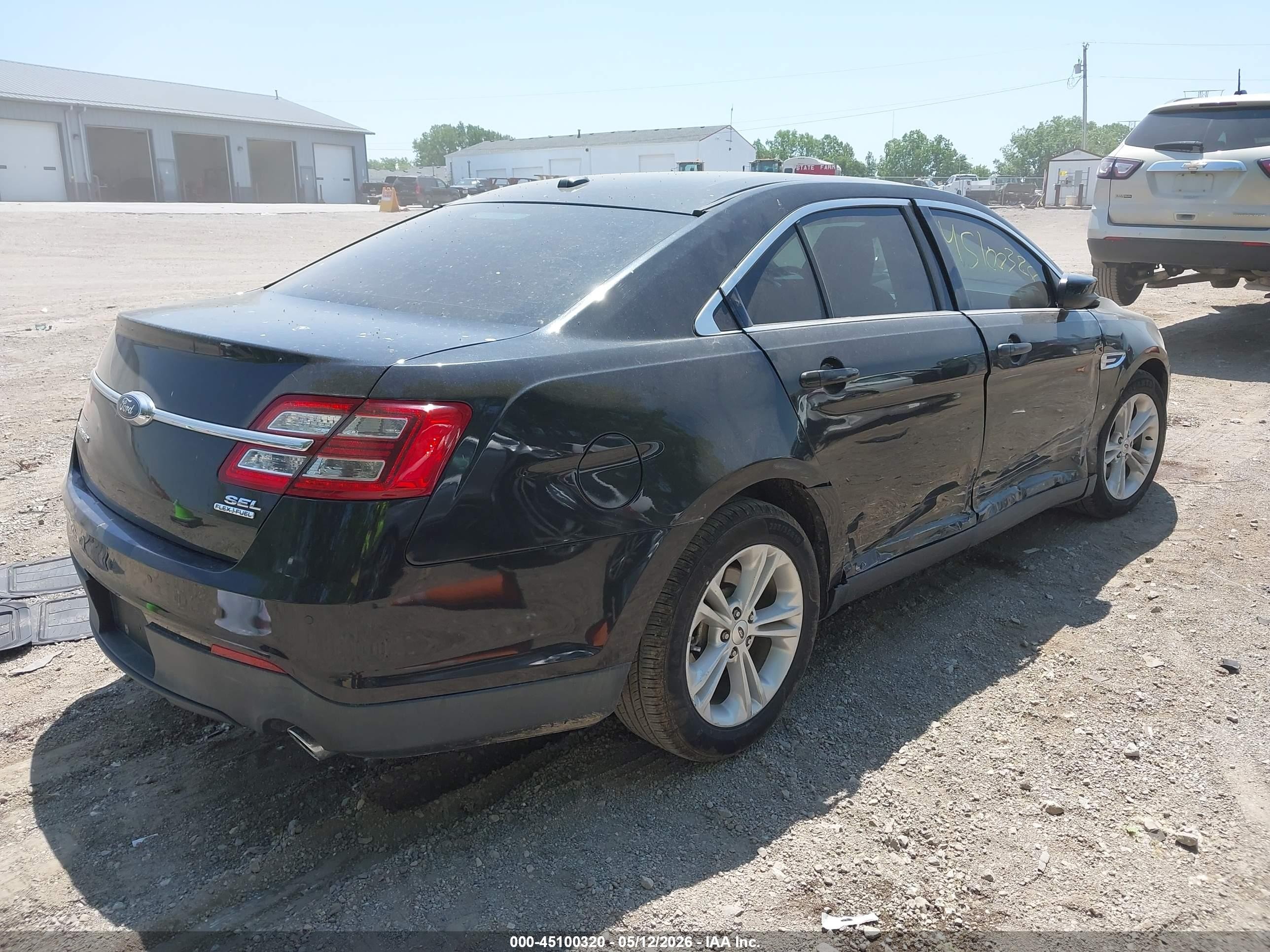 2015 Ford Taurus Sel Black vin: 1FAHP2E86FG128564
