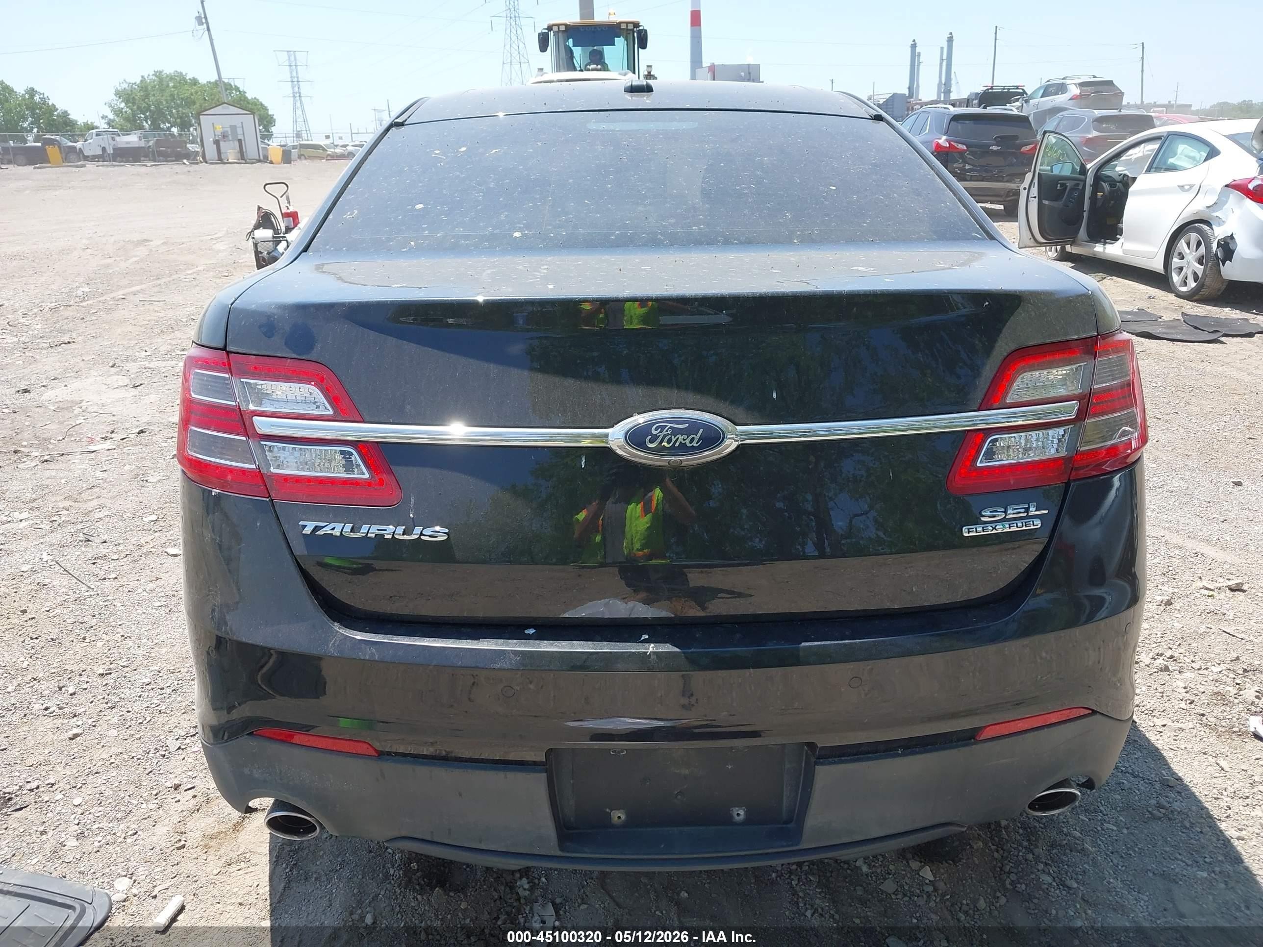 2015 Ford Taurus Sel Black vin: 1FAHP2E86FG128564