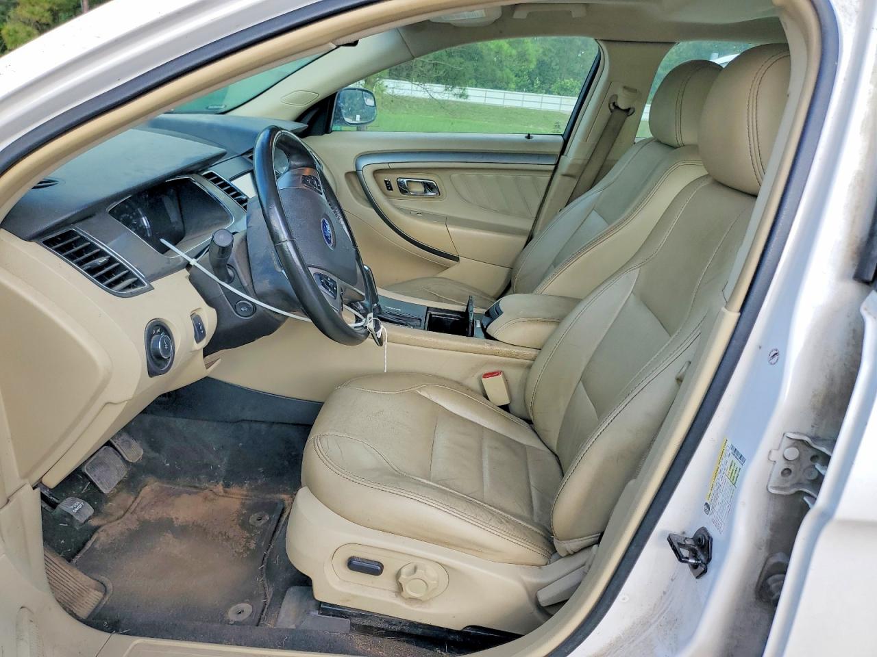 2015 Ford Taurus Sel White vin: 1FAHP2E86FG163346