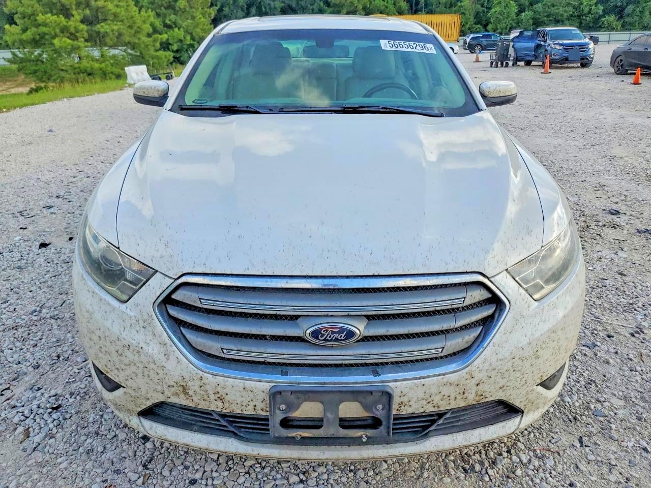 2015 Ford Taurus Sel White vin: 1FAHP2E86FG163346